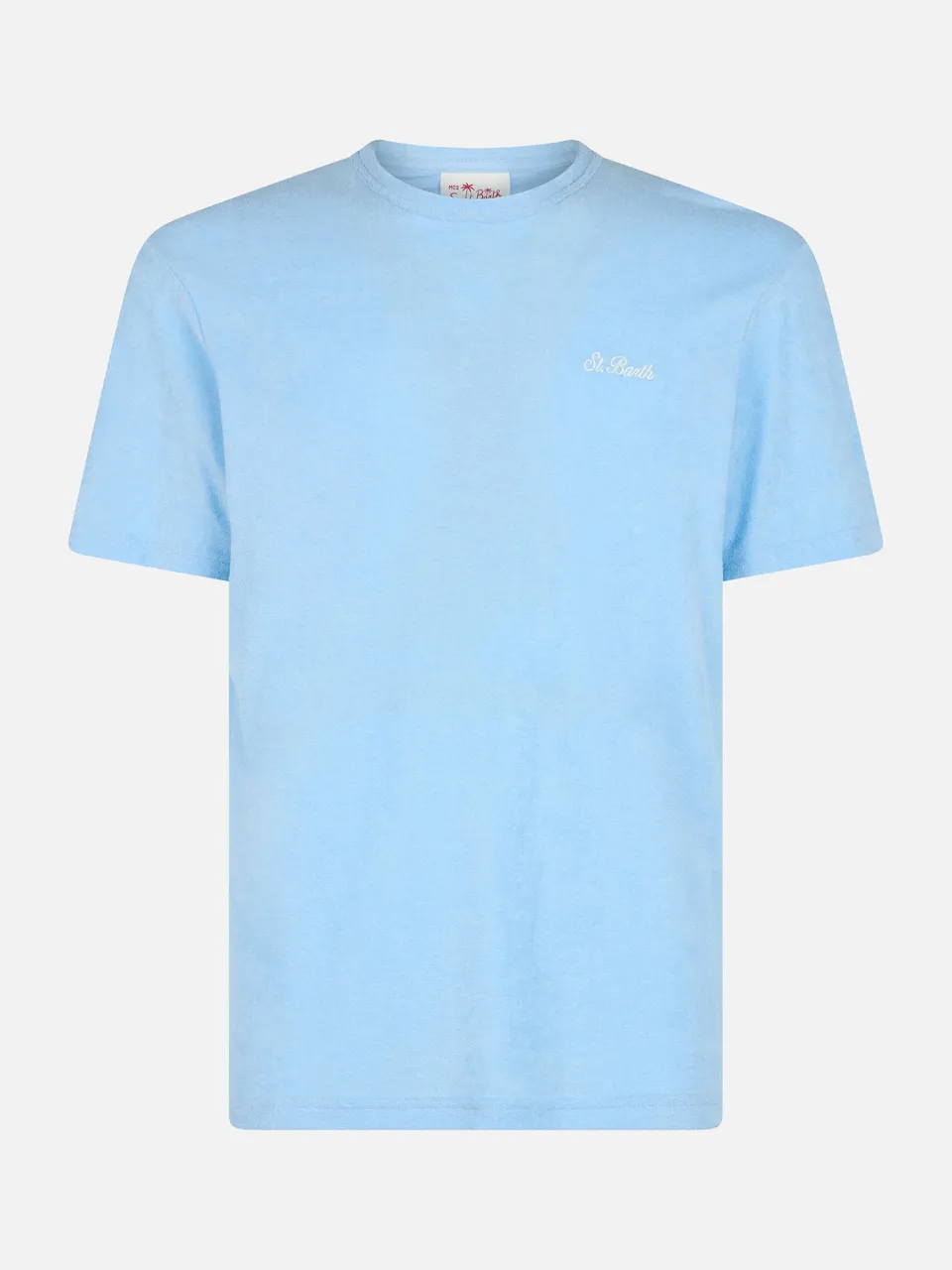 mc2-saint-barth-t-shirt-gary-uomo-spugna-azzurro-chiaro-con-ricamo image 1
