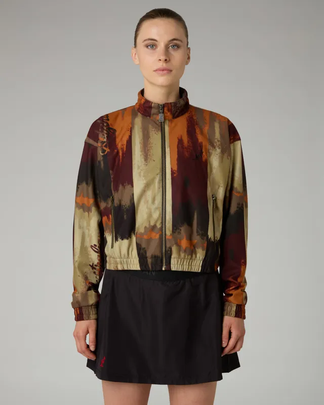 australian-bujad-track-jacket-arancione-cropped-con-stampa-all-over image 1