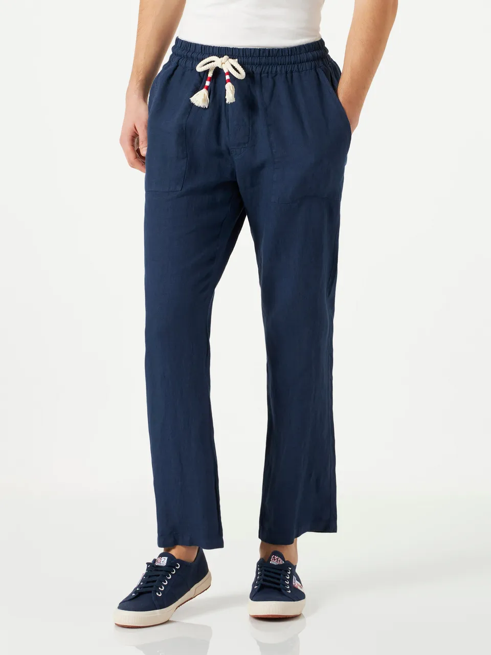 mc2-saint-barth-calais-pantaloni-in-lino-blu-navy-uomo image 1