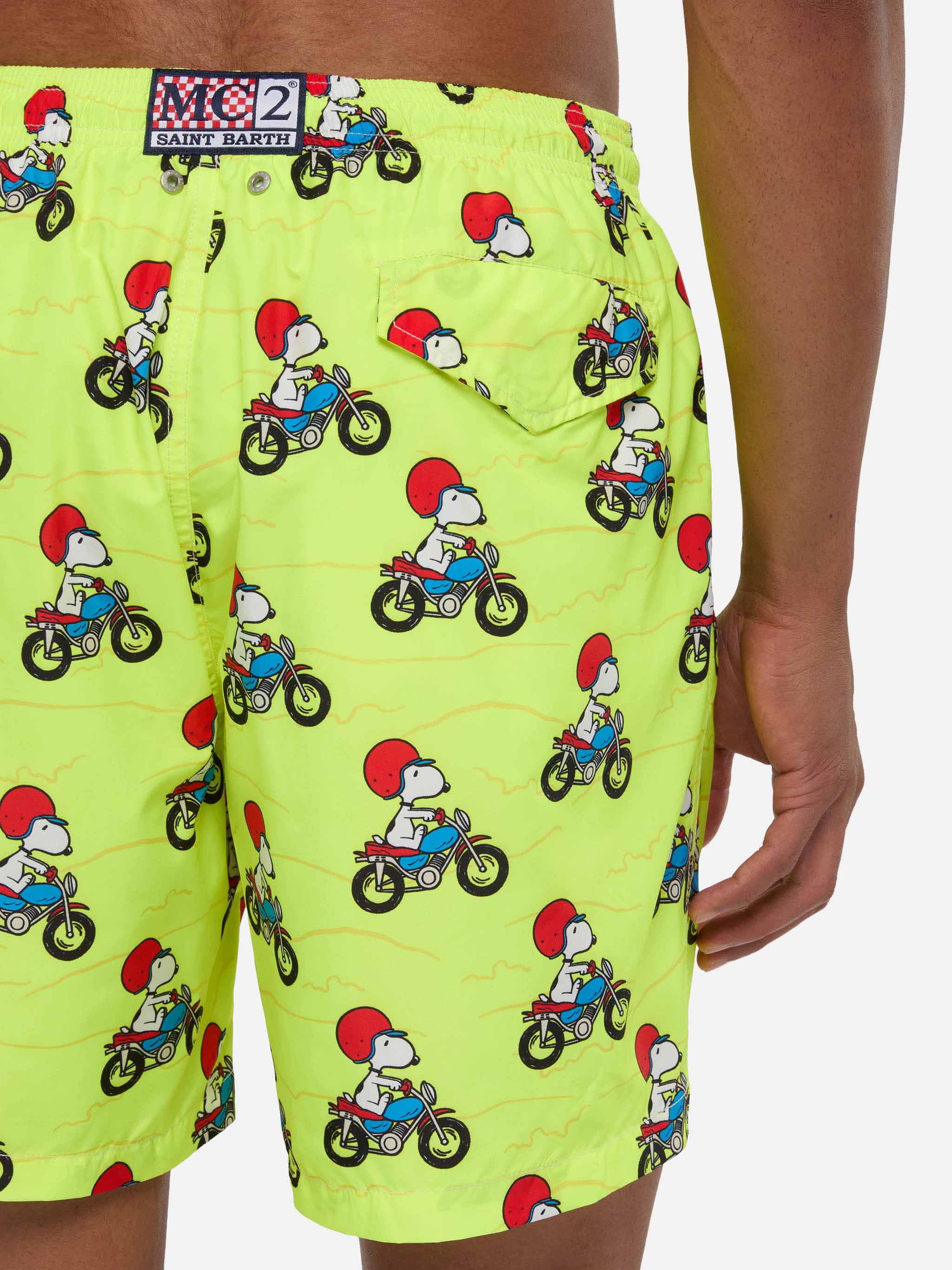 mc2-saint-barth-lighting-costume-mare-uomo-snoopy-rider-giallo-special-edition-p image 6