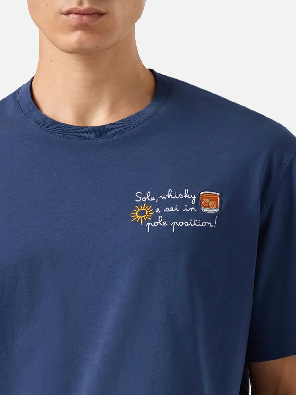 mc2-saint-barth-t-shirt-arnott-warm-uomo-in-cotone-blu-vacanze-di-natale-edizion image 1