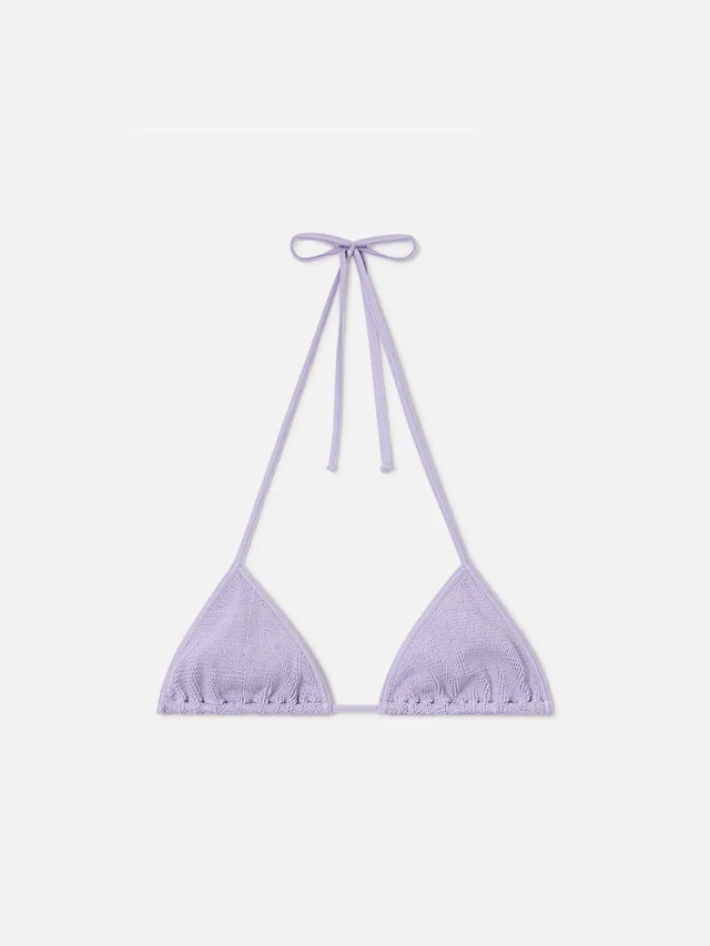 mc2-saint-barth-top-bikini-leah-string-triangolo-in-crinkle-lurex-lilla image 1