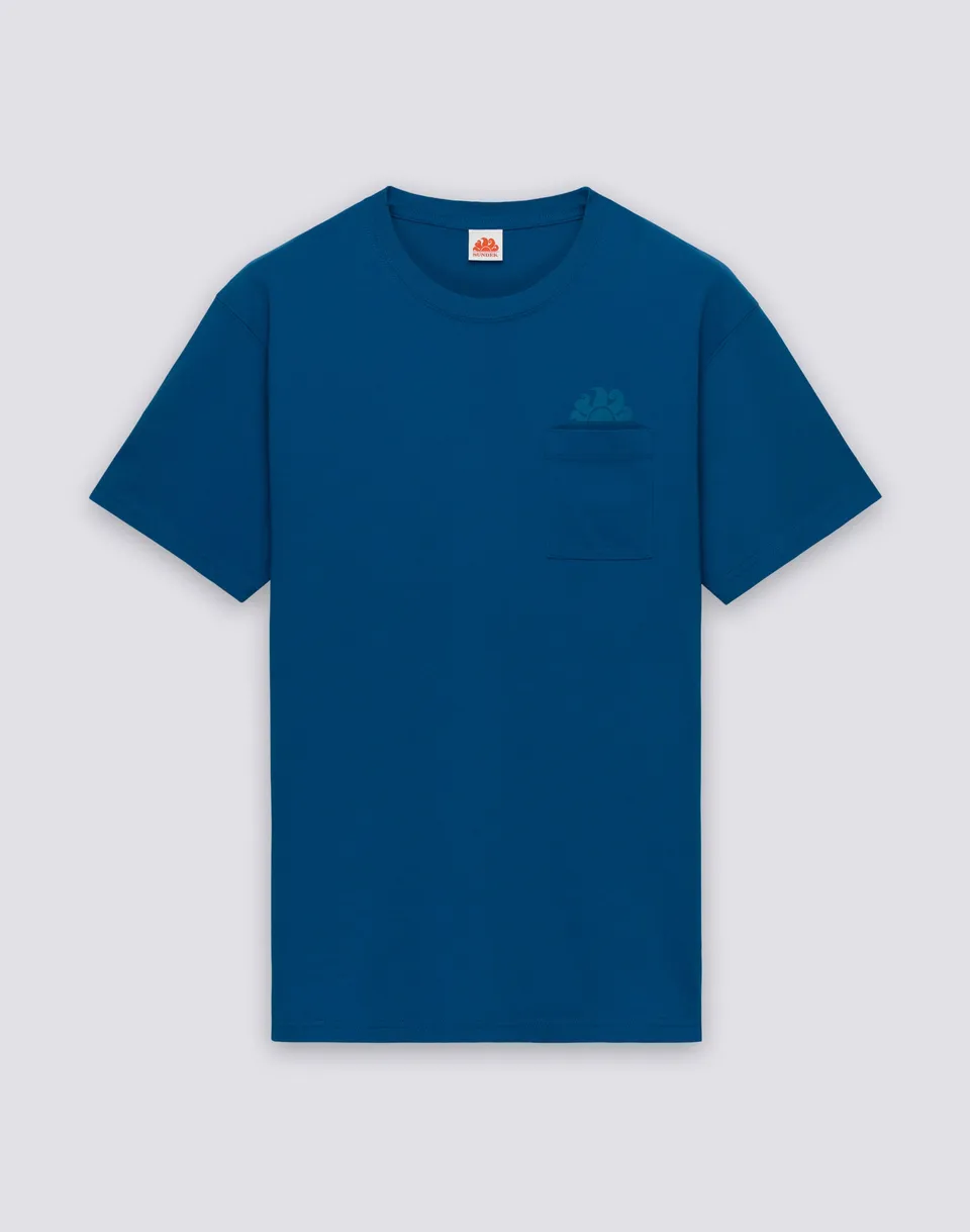 sundek-m609tej7800-t-shirt-uomo-con-tasca-regular-fit image 1