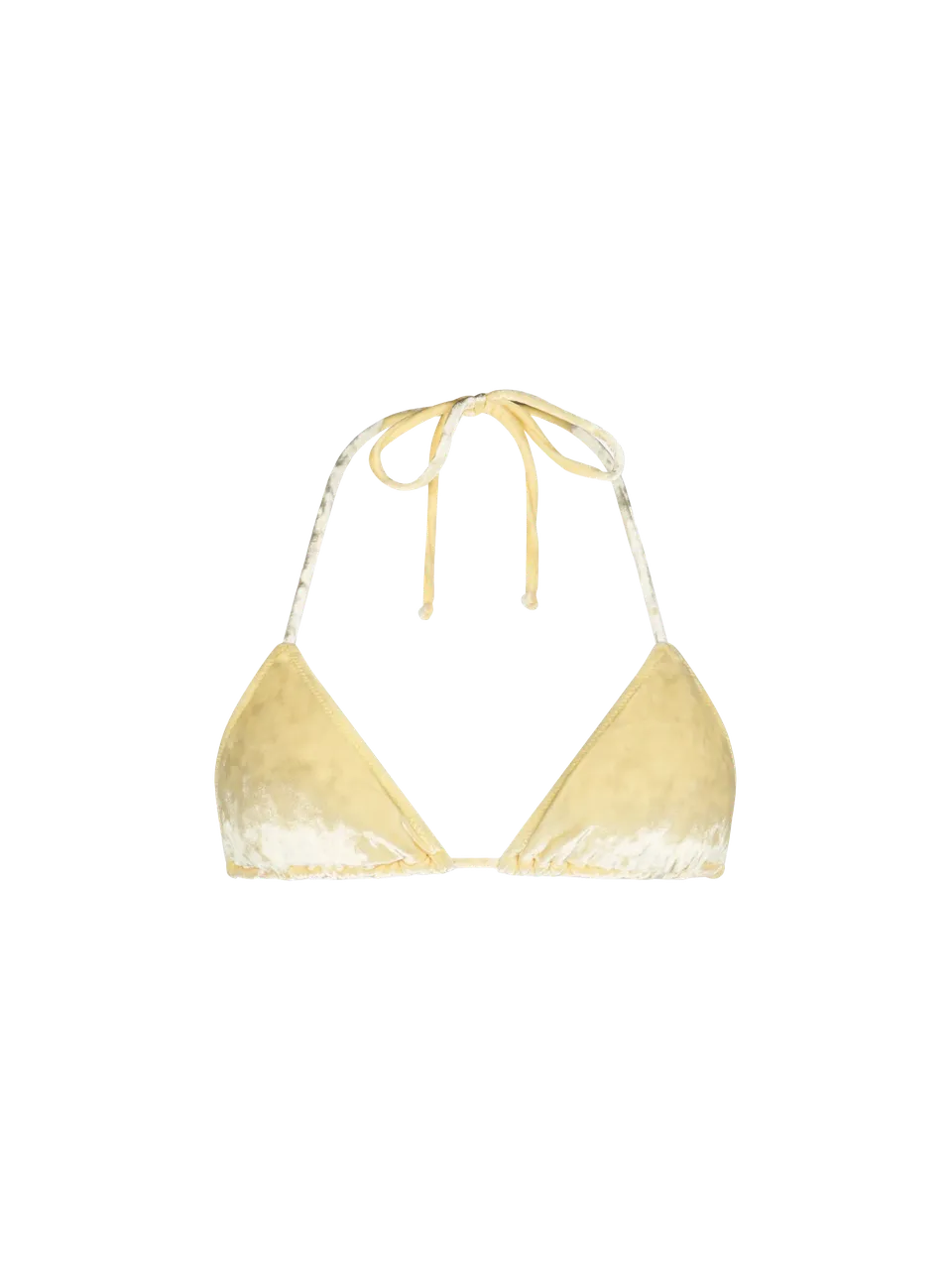 mc2-saint-barth-costume-leah-donna-top-triangolo-ciniglia-giallo image 1