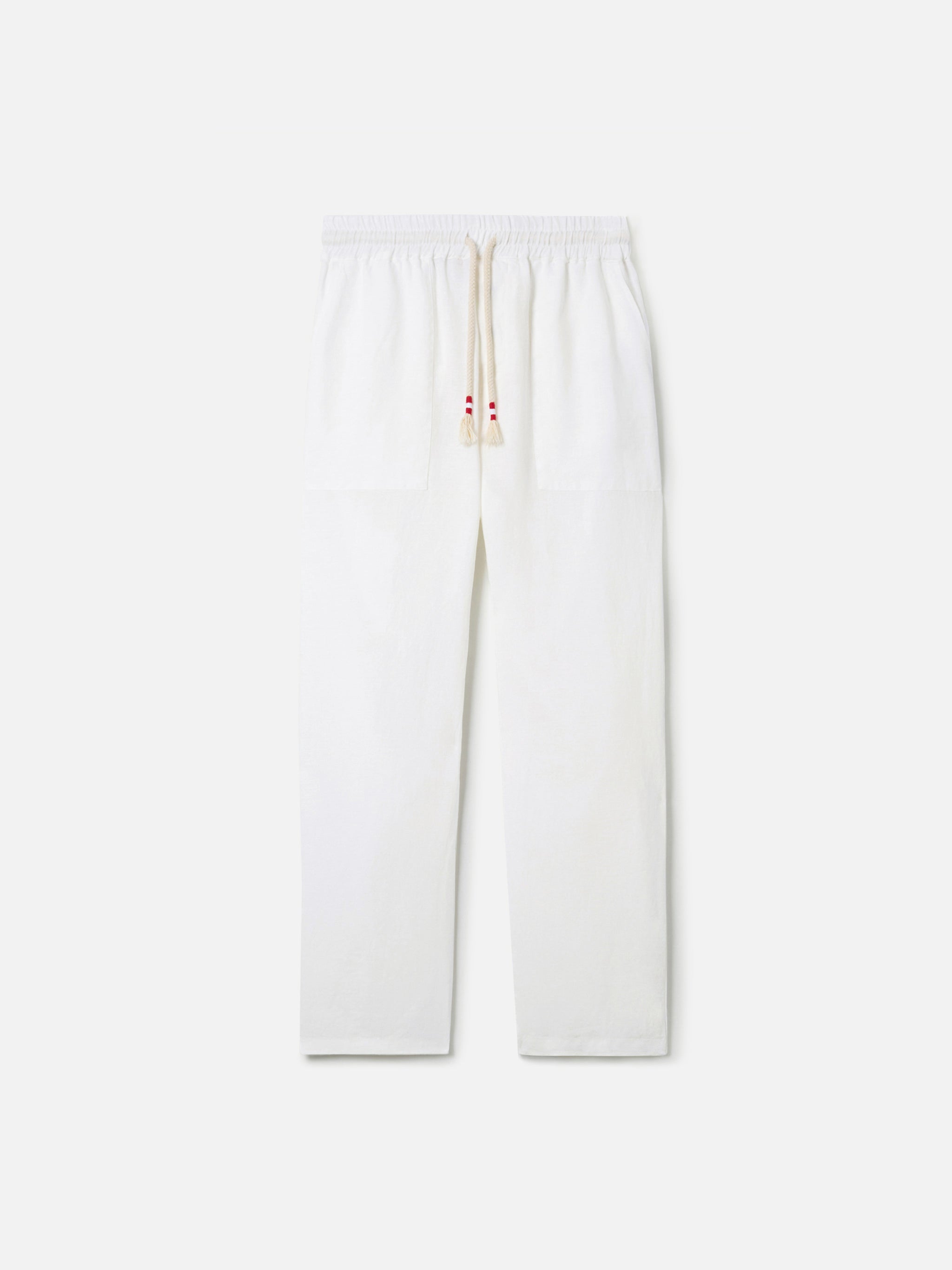 mc2-saint-barth-pantaloni-calais-in-lino-bianco-pantaloni-lunghi-uomo image 4