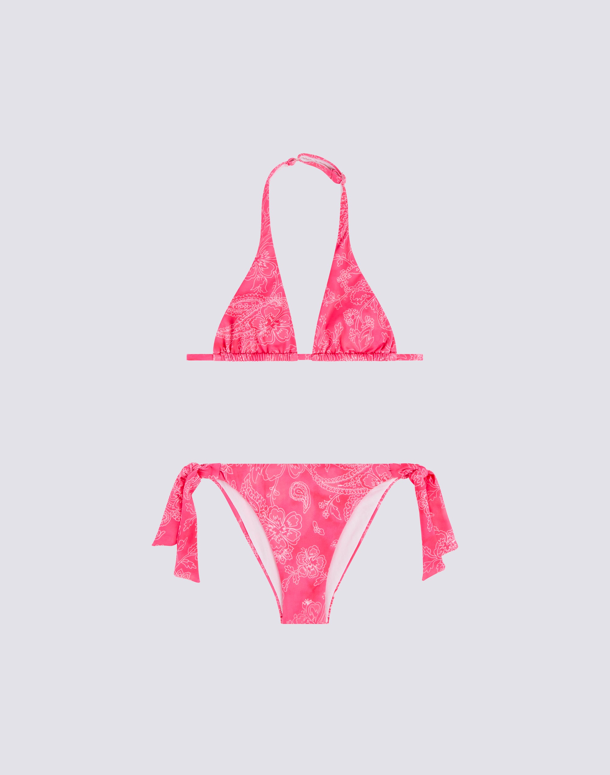 sundek-american-bikini-bambina-triangolo-e-slip-laccetti-hibi-paisley image 1