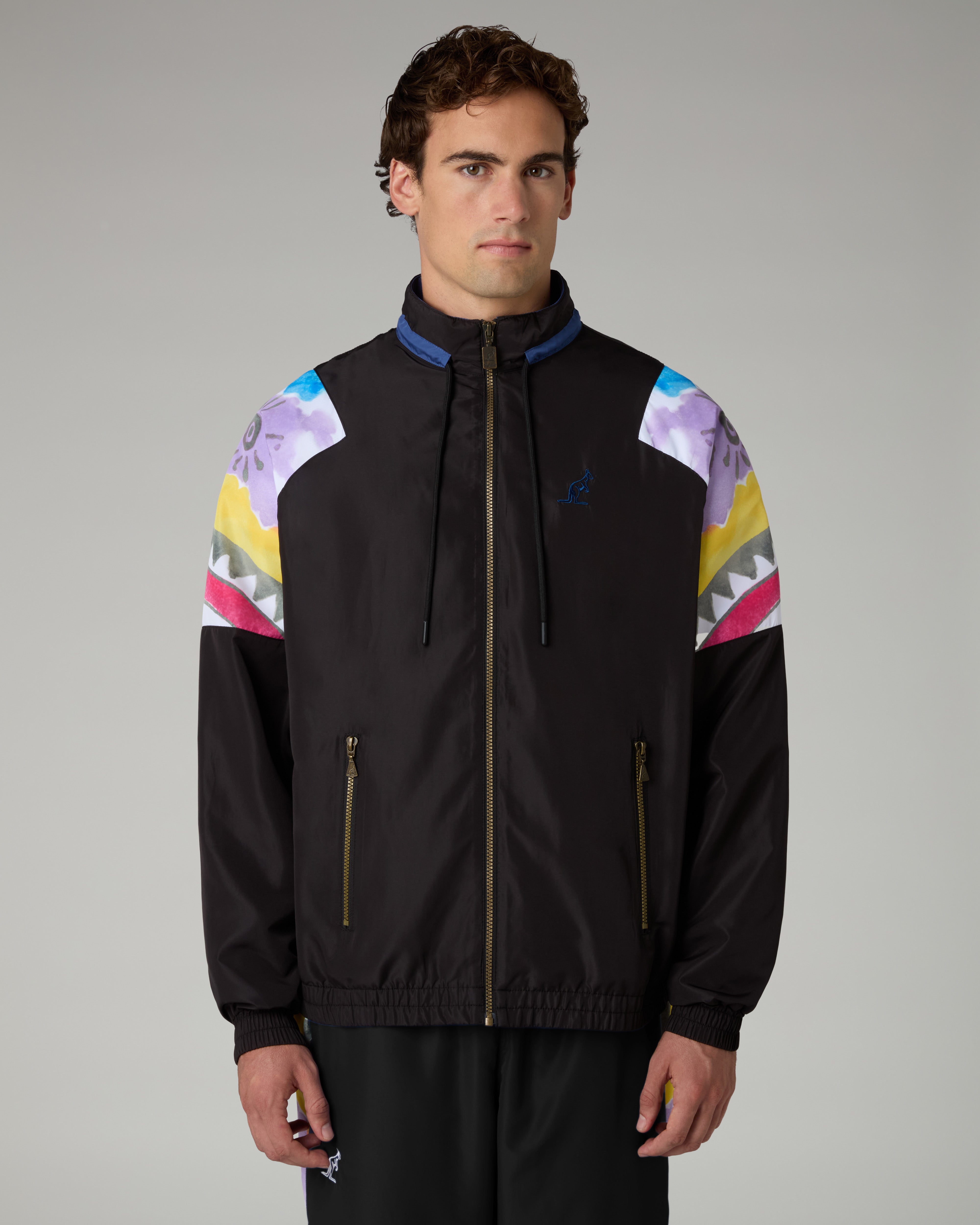 australian-native-old-track-jacket-smash-nero-full-zip image 1