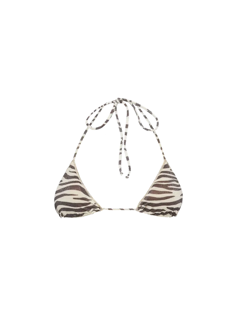 mc2-saint-barth-top-bikini-leah-donna-triangolo-zebrato-lurex image 1