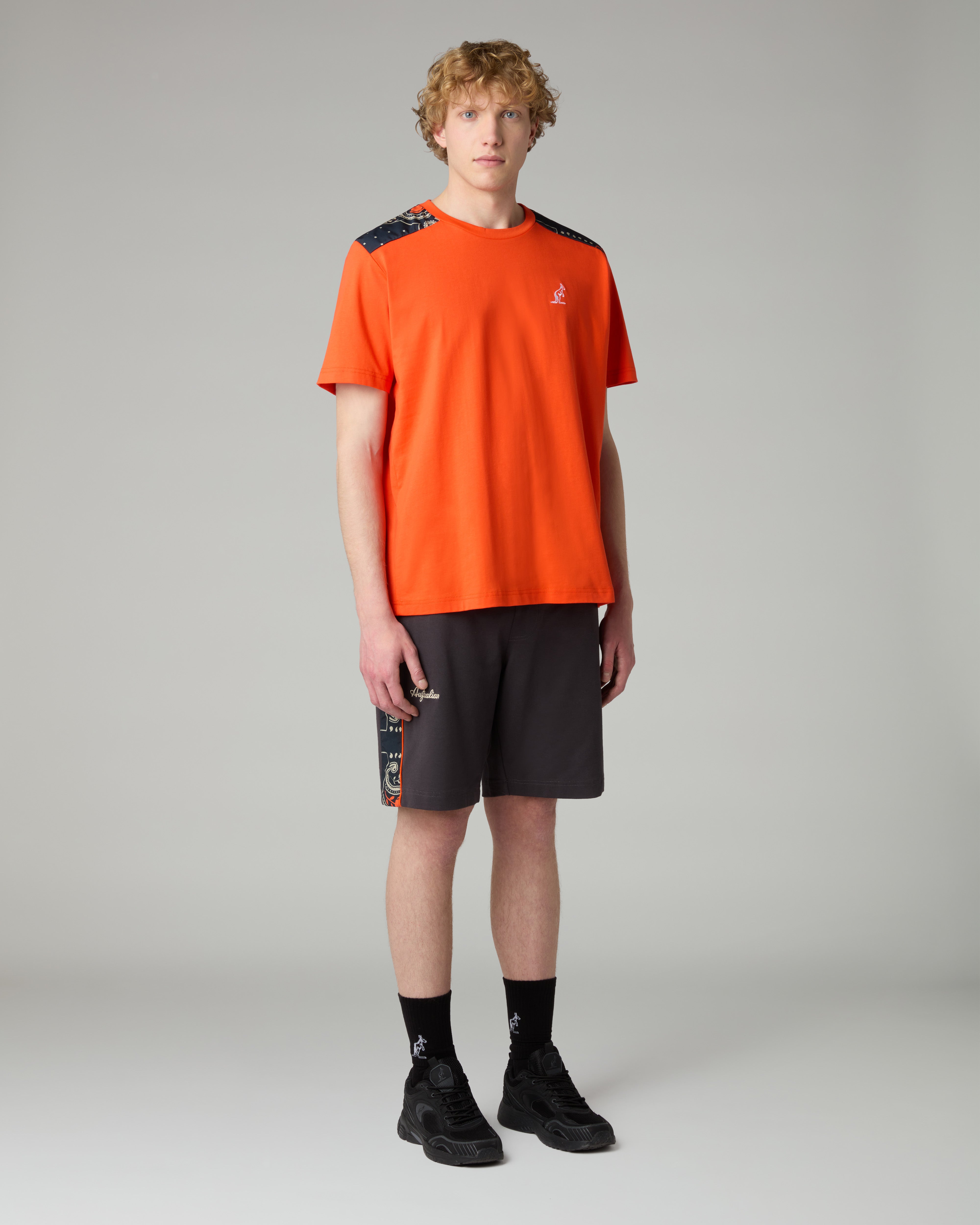australian-bandana-short-pantaloncino-in-felpa-antracite image 2