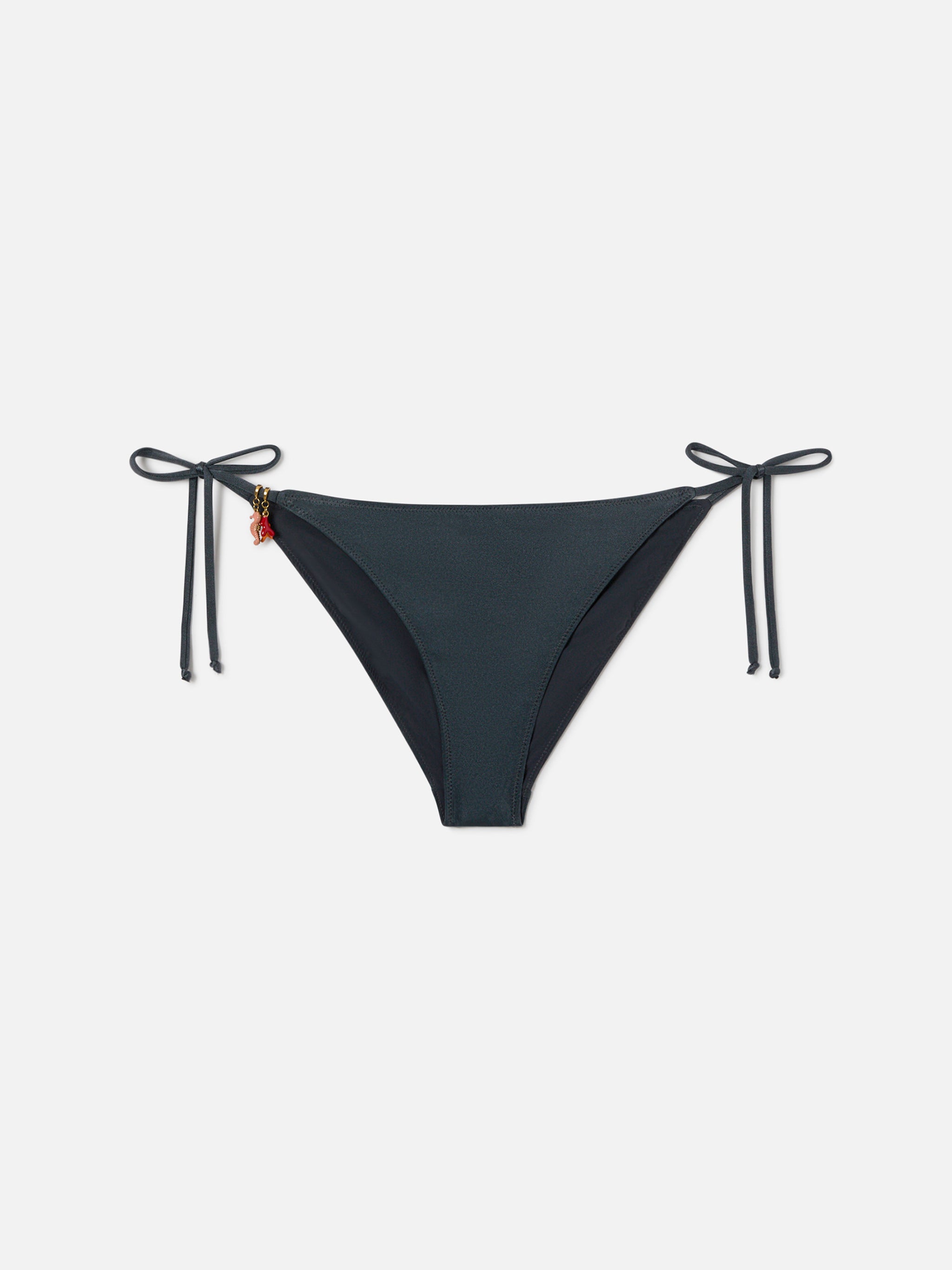 mc2-saint-barth-slip-mare-virgo-classico-glossy-finish-grigio-scuro-con-charms image 1