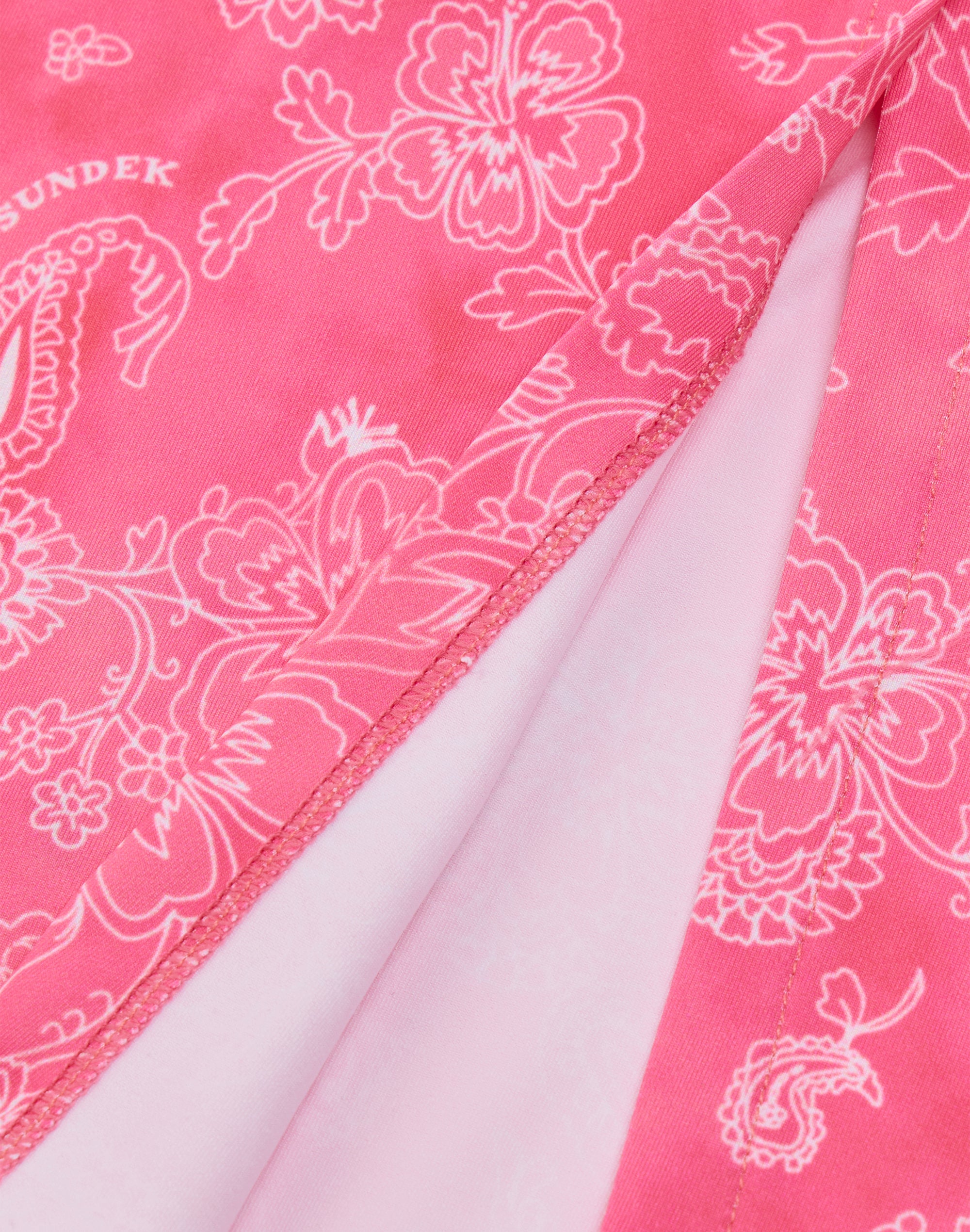 sundek-g622pal36yi-mini-gonna-pareo-bambina-stampa-hibi-paisley image 3