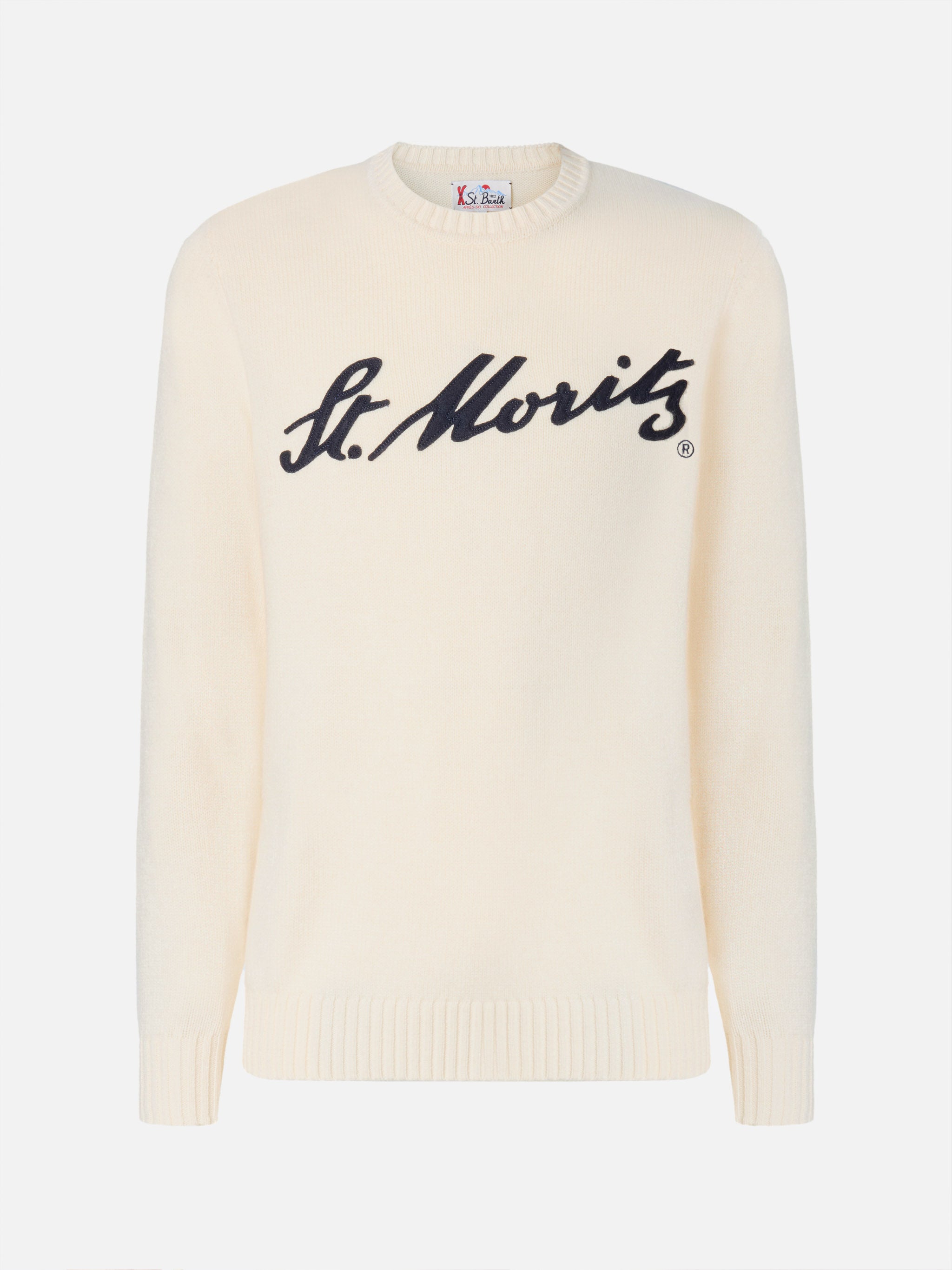 mc2-saint-barth-bombardino-light-maglione-bianco-jacquard-st-moritz-top-of-the-w image 5