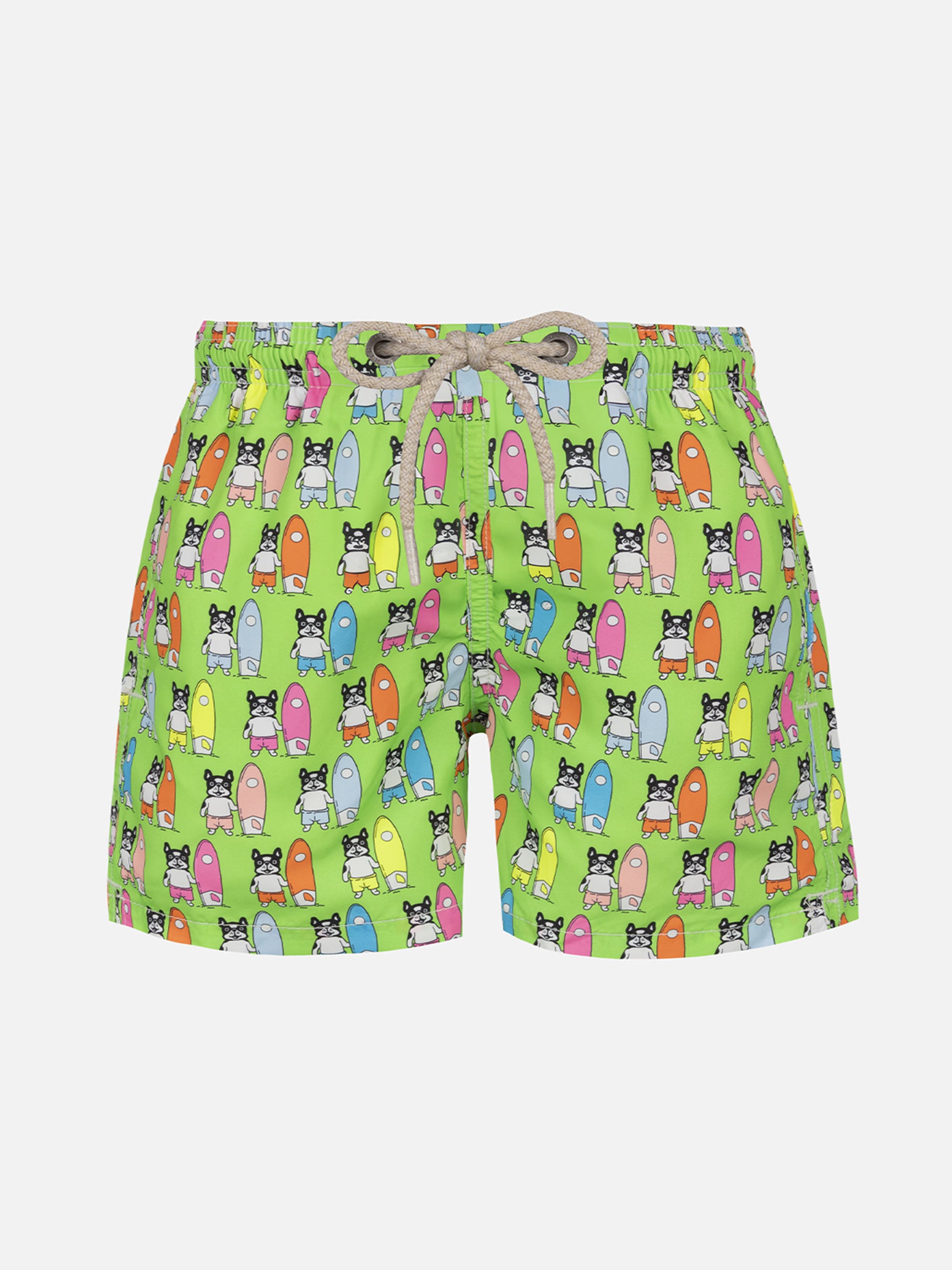 mc2-saint-barth-costume-da-bagno-bambino-jean-lighting-in-tessuto-leggero-con-st image 5