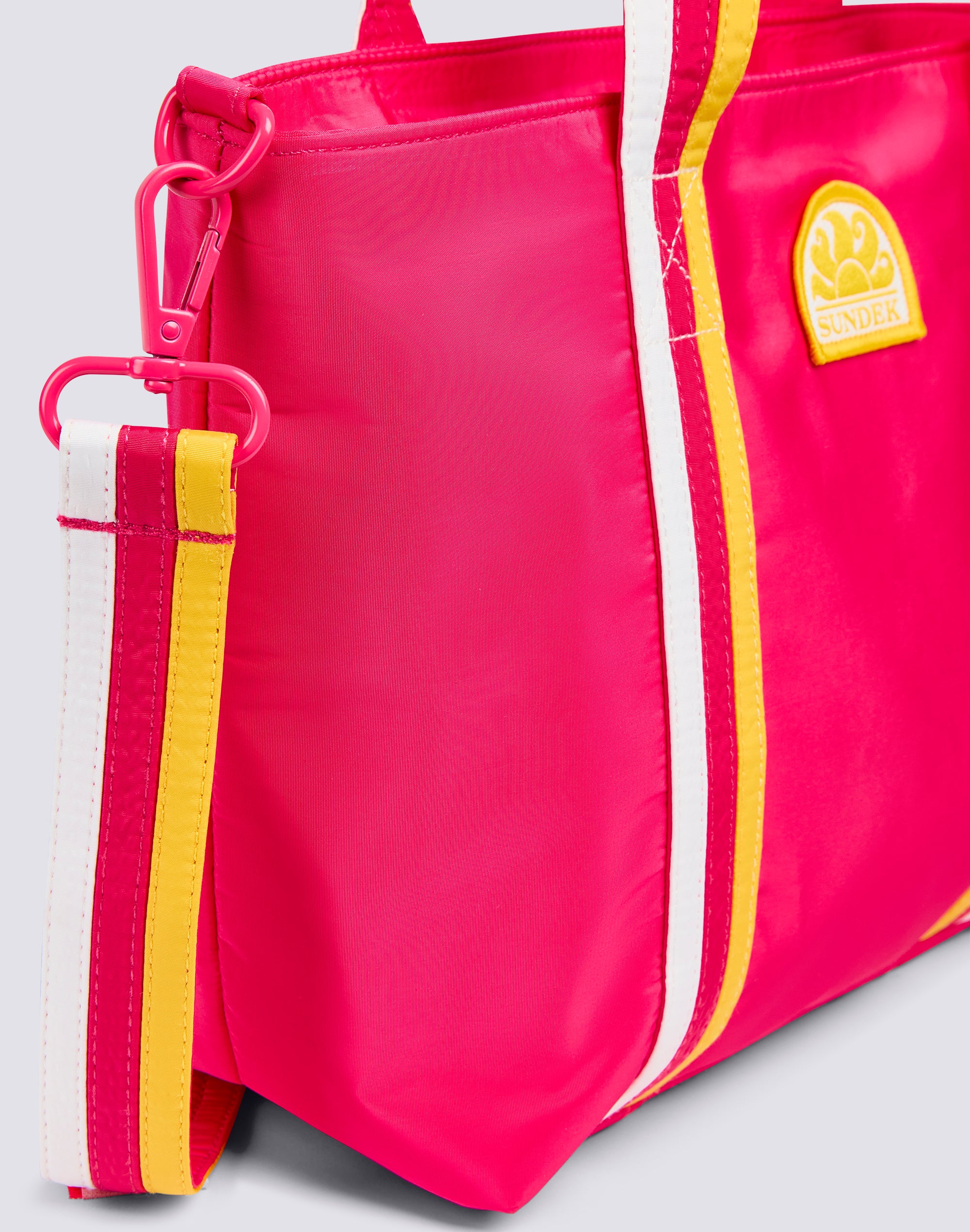 sundek-mini-borsa-mare-con-manici-arcobaleno-e-tracolla-removibile image 3