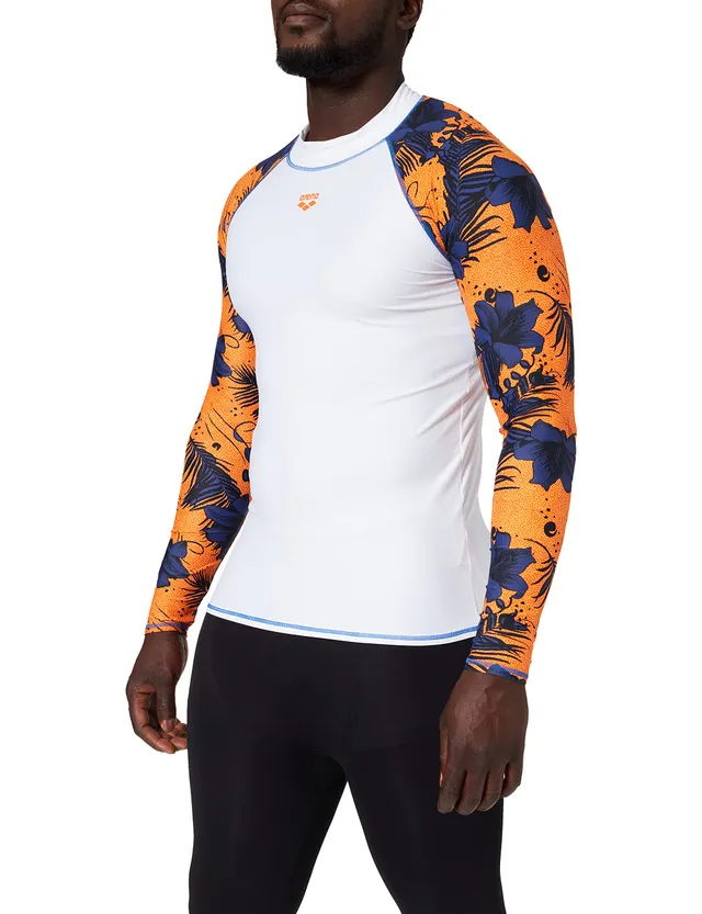 arena-m-rash-vest-l-s-allover-maglia-maniche-lunghe-uomo-protezione-uv-upf50 image 1