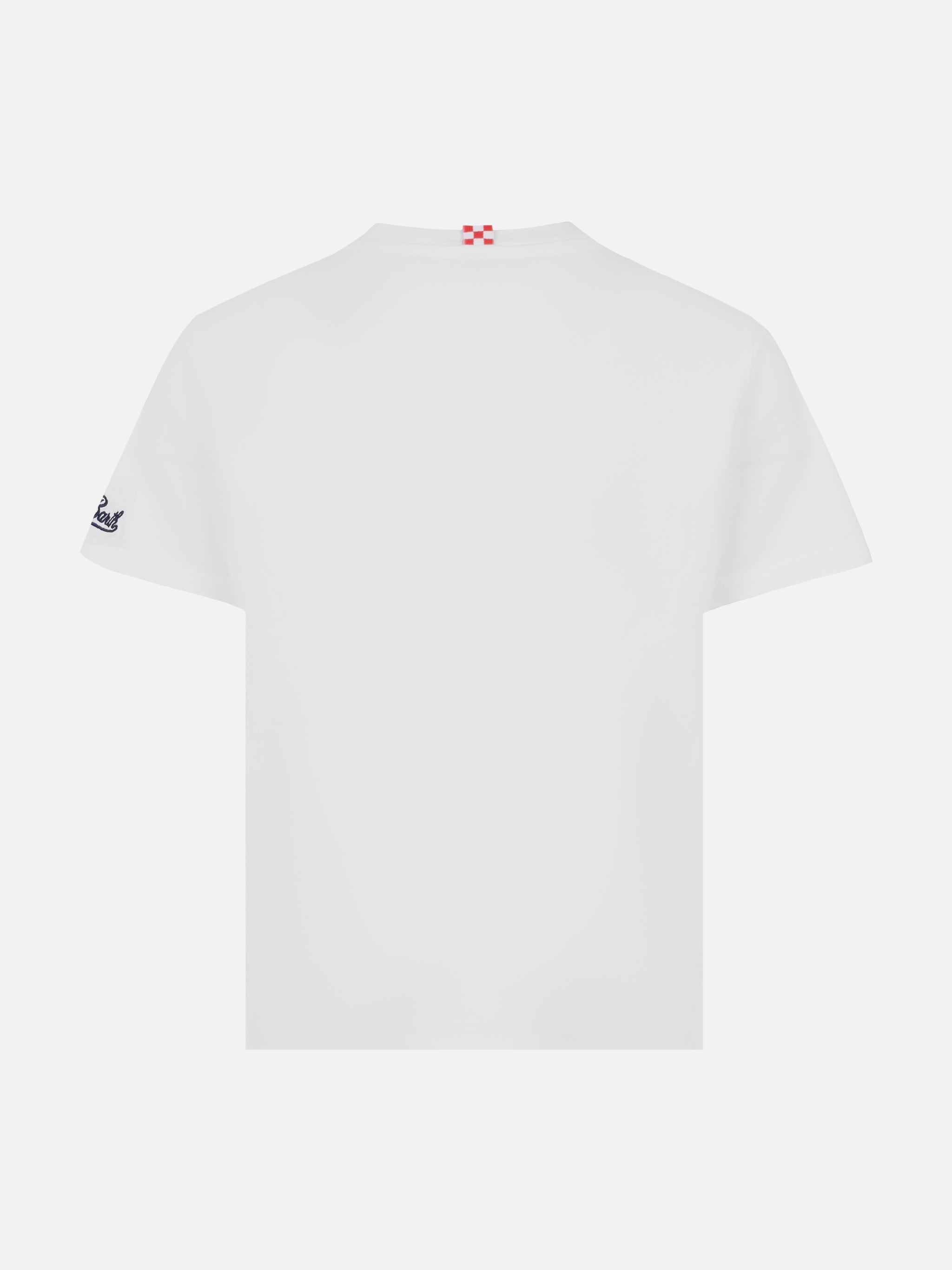 mc2-saint-barth-t-shirt-bambino-cotone-bianca-my-dad-is-my-hero image 3