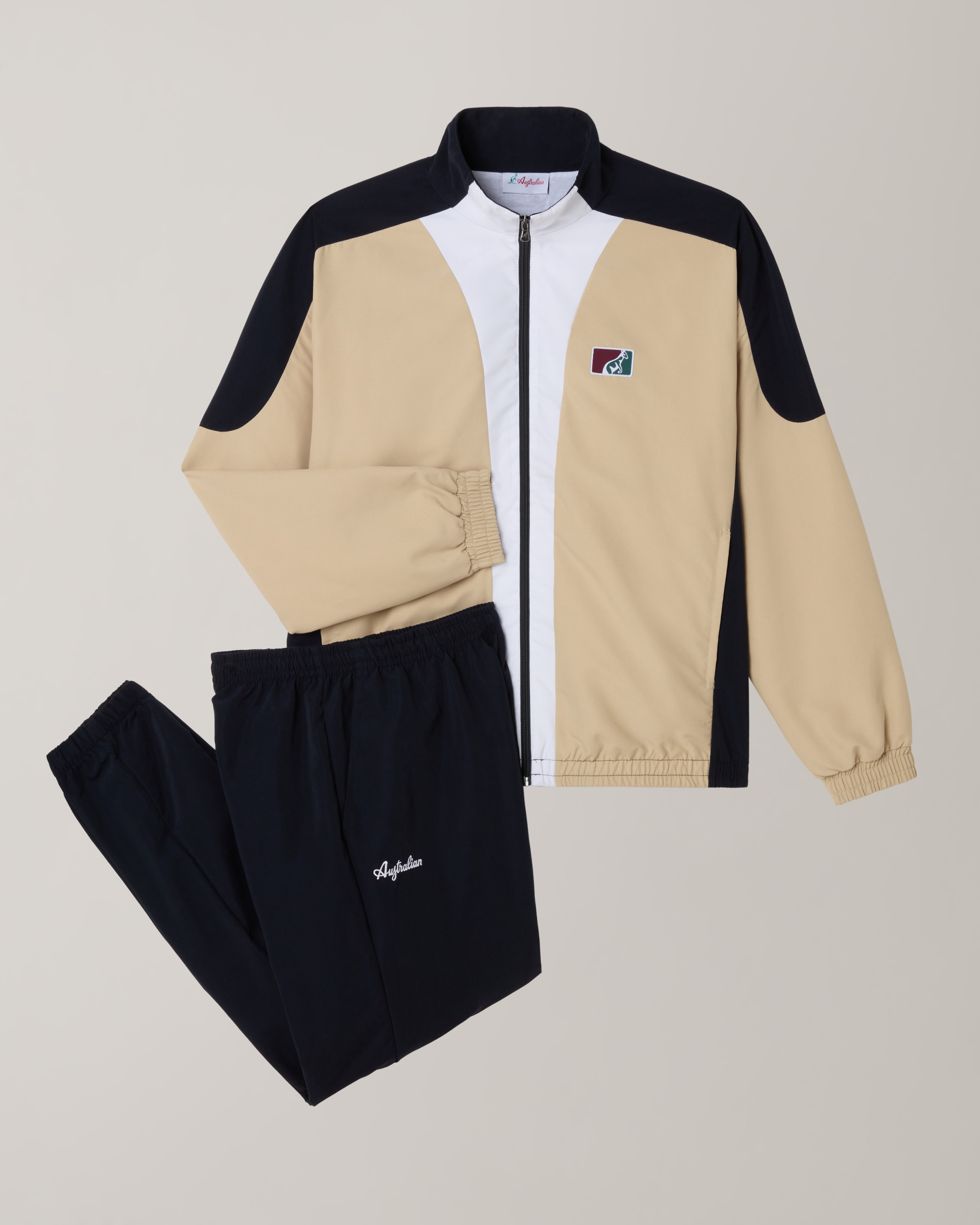 australian-posh-tracksuit-tuta-donna-sabbia-in-microtouch image 8