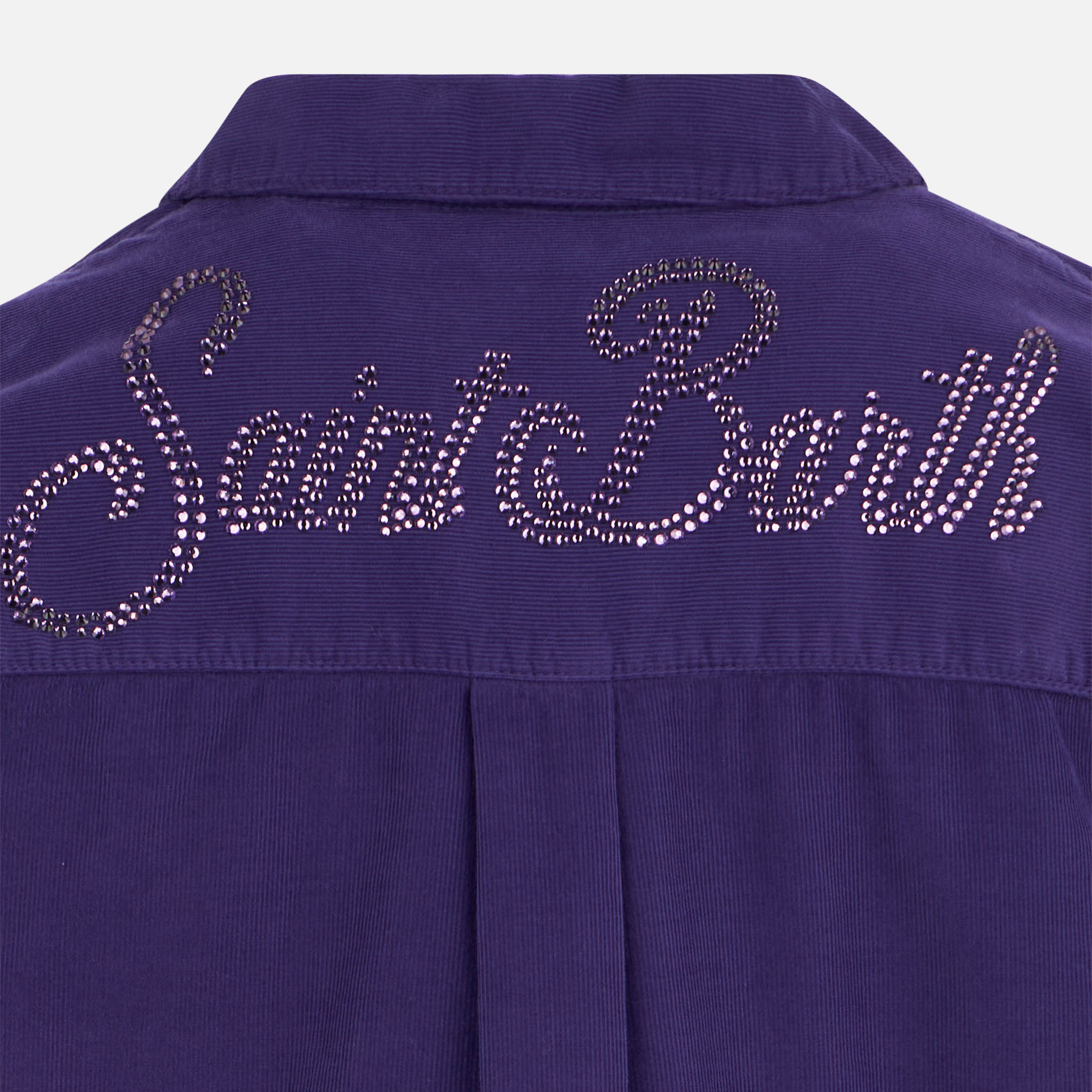 mc2-saint-barth-sovracamicia-bambina-velluto-viola-stampa-strass-saint-barth-ove image 3