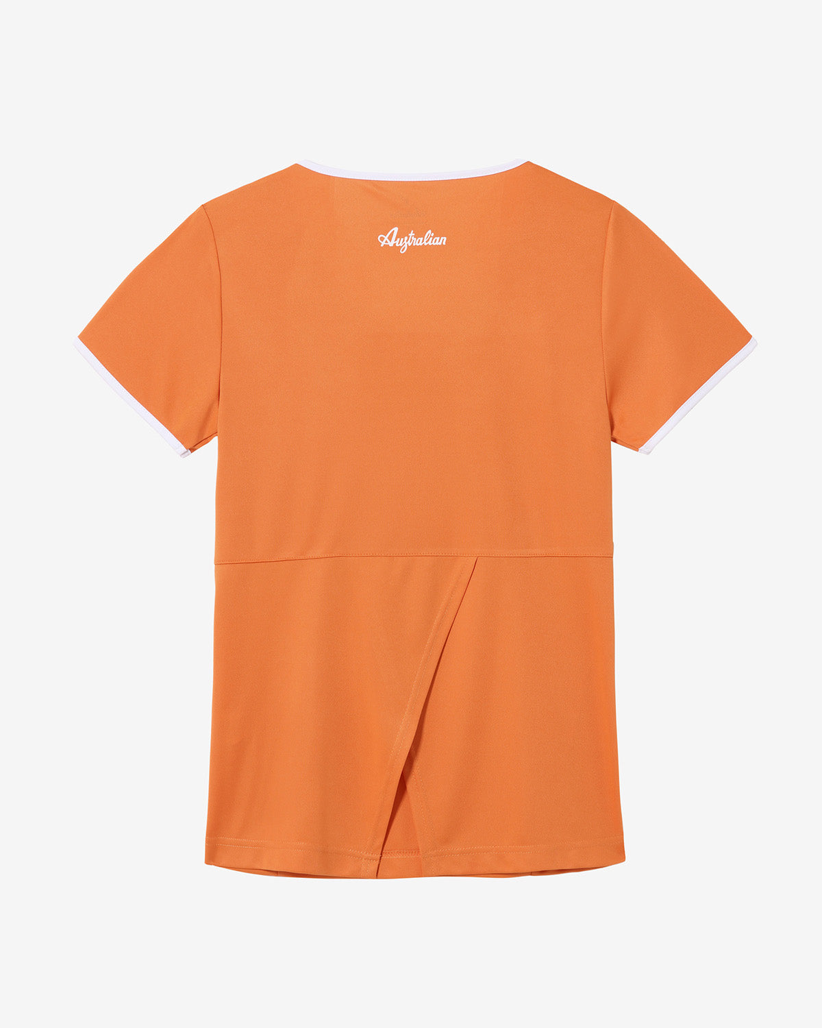 australian-slit-back-t-shirt-tennis-ace-arancio-acceso image 6