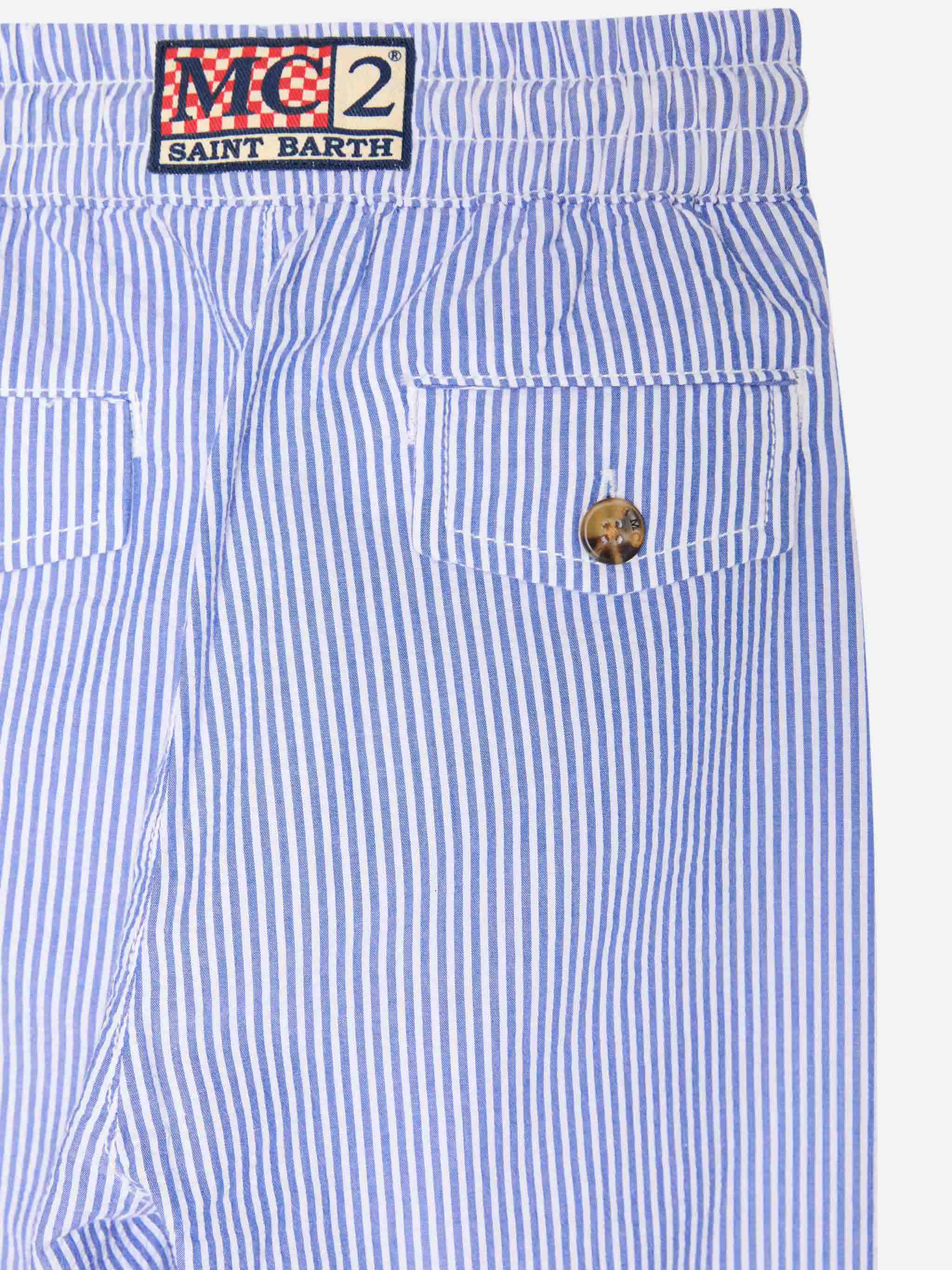 mc2-saint-barth-calais-jr-pantaloni-bambino-blu-seersucker-rigati image 3