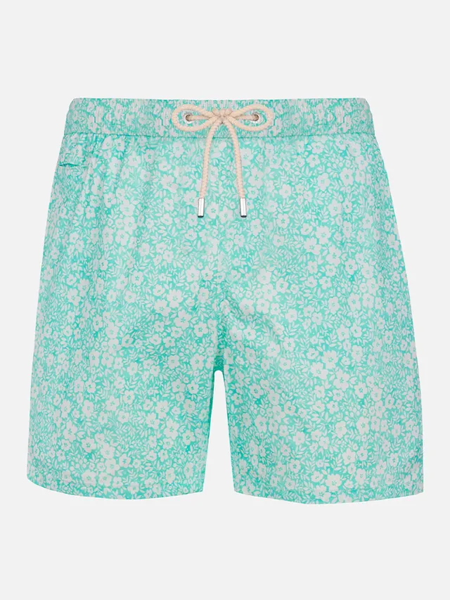 mc2-saint-barth-comfort-light-costume-uomo-fiori-verde-stretch image 1