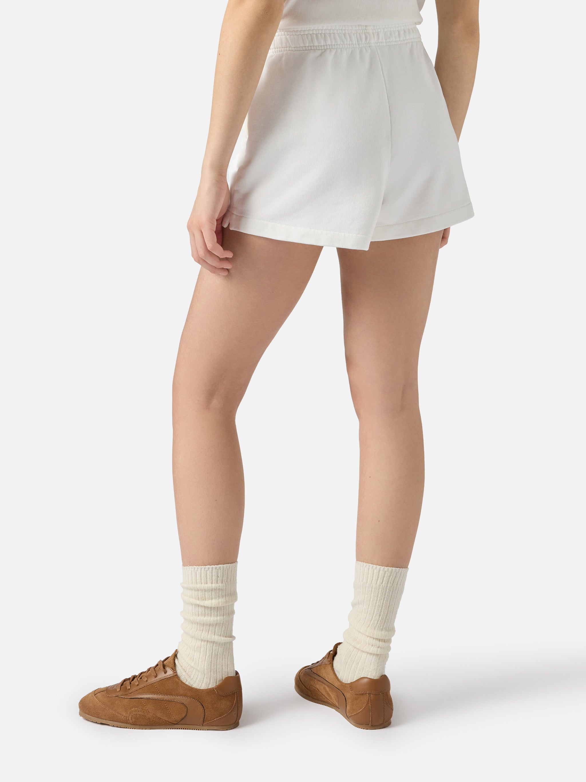 mc2-saint-barth-cate-shorts-donna-cotone-special-edition-bianco image 3