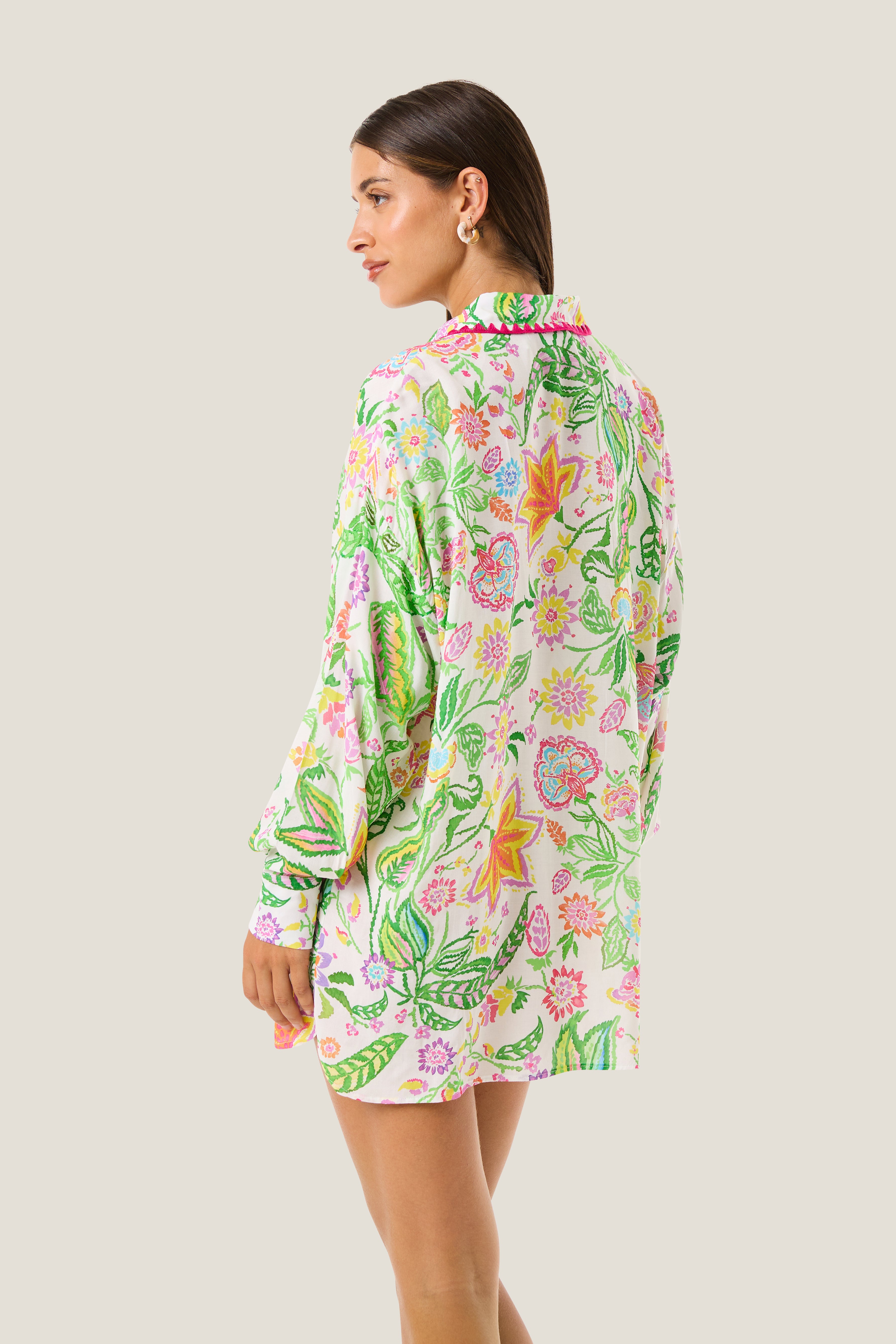 4giveness-camicia-flowers-colors-donna image 2