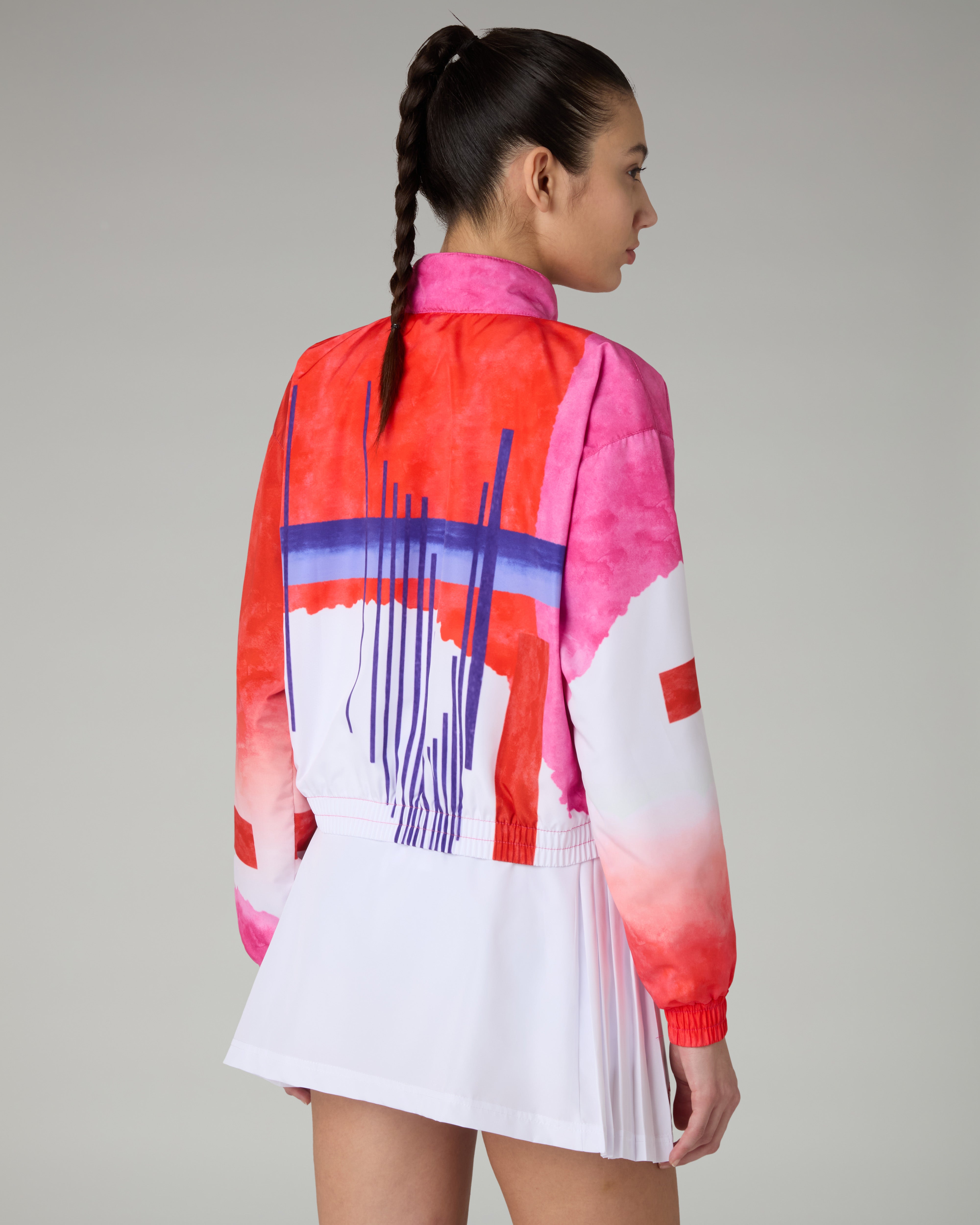 australian-goran-cropped-track-jacket-superleggera-bright-red image 3