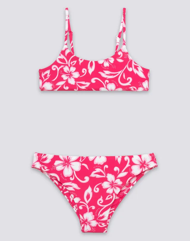 sundek-jennifer-mini-bikini-bambina-con-stampa-sk23-floreale-g805knl3623 image 1