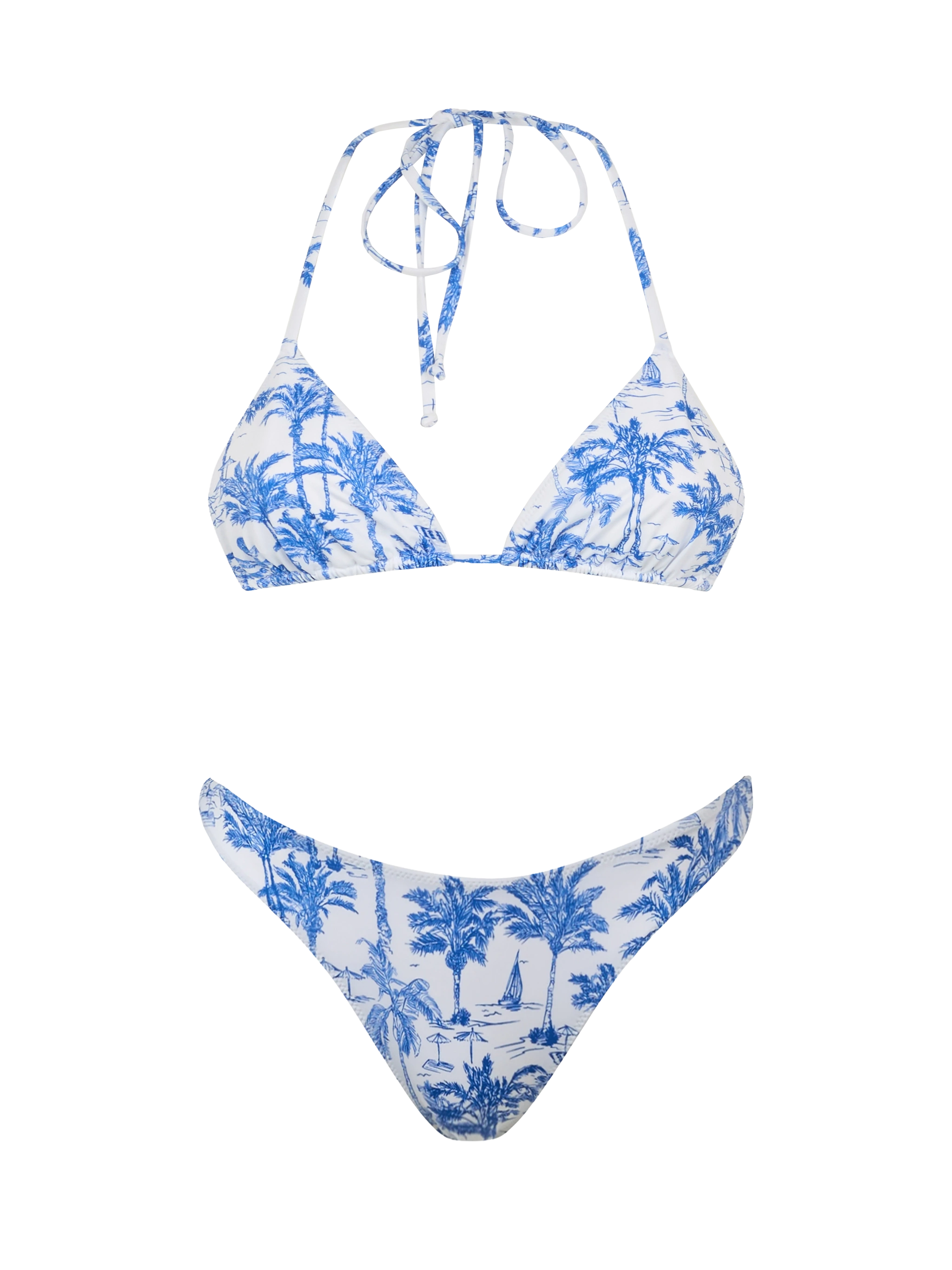 mc2-saint-barth-leah-naomi-bikini-a-triangolo-scorrevole-con-stampa-toile-de-jou image 1