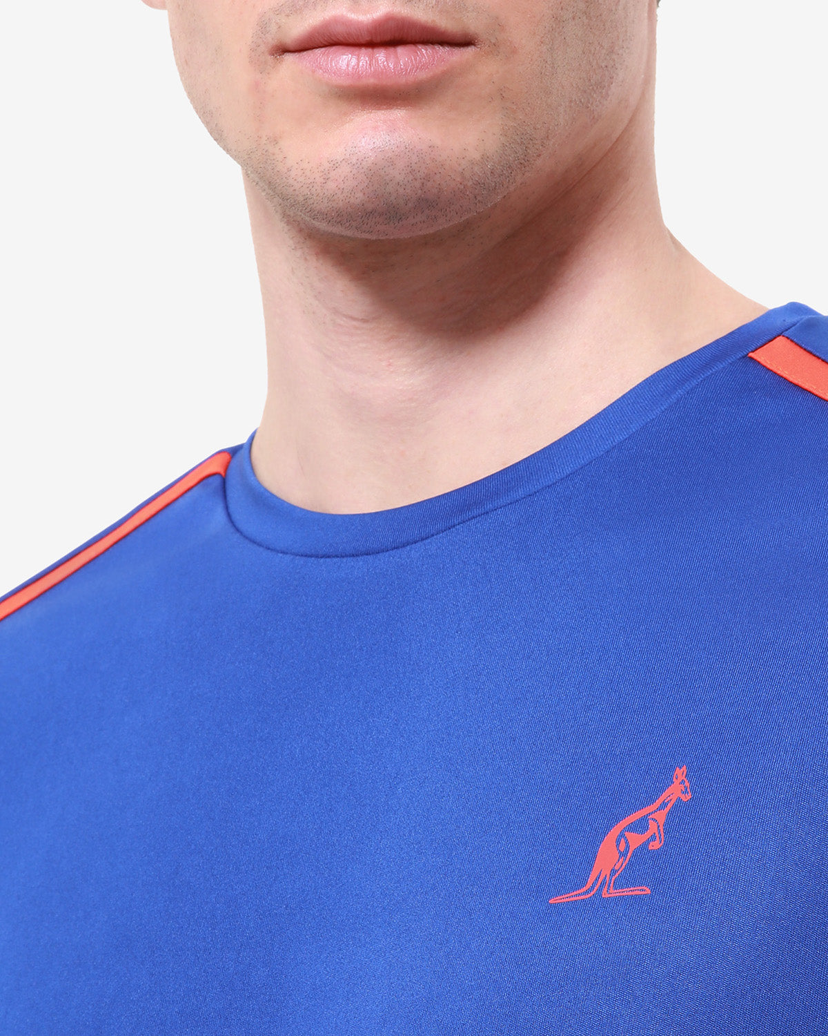 australian-t-shirt-ace-maglietta-tennis-tecnica-royal-blu image 4