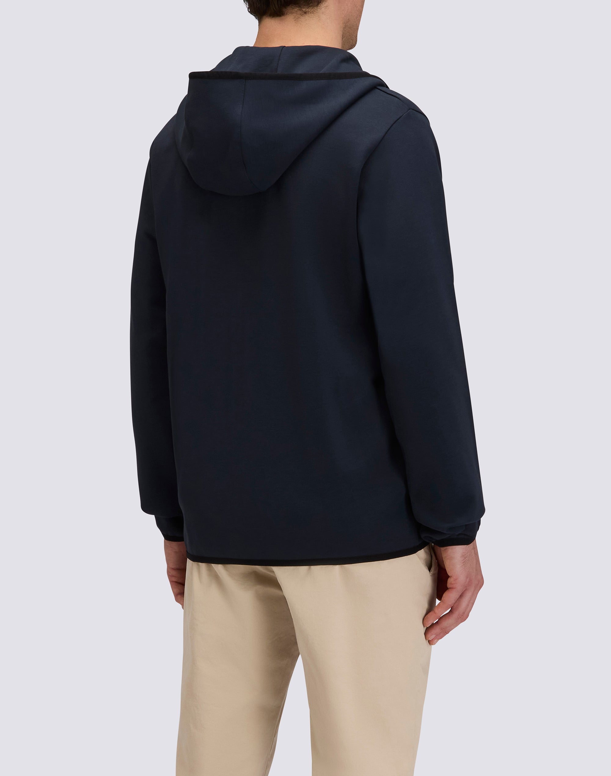 sundek-felpa-uomo-con-cappuccio-full-zip-cotone-interlock-riciclato-m416jhil400 image 2
