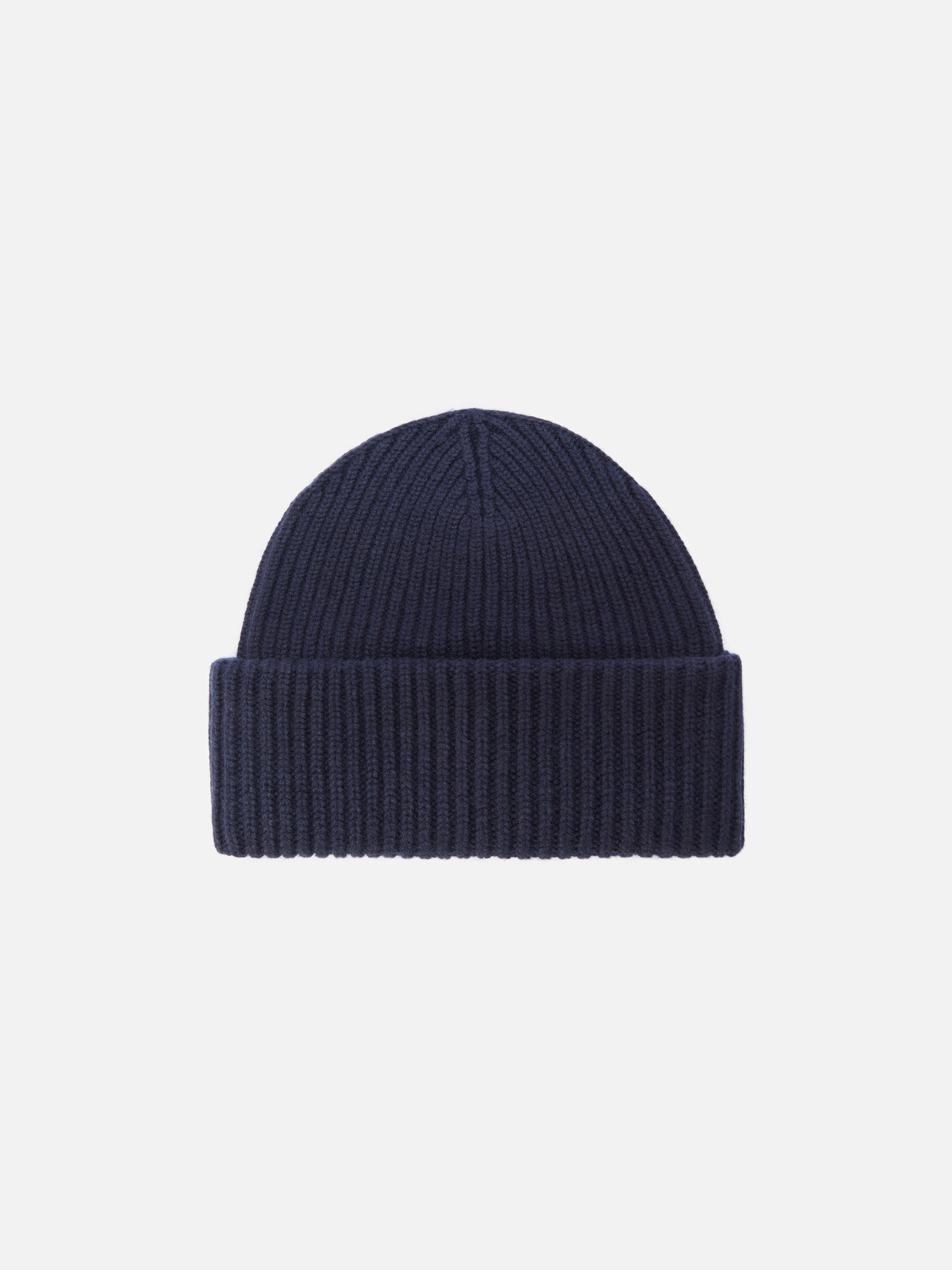 mc2-saint-barth-berry-berretto-a-coste-blu-navy-in-blend-cashmere image 3