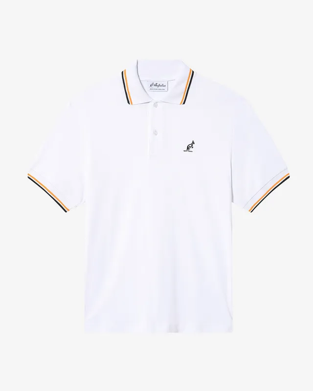 australian-tech-piquet-polo-shirt-bianco-regular-fit image 1