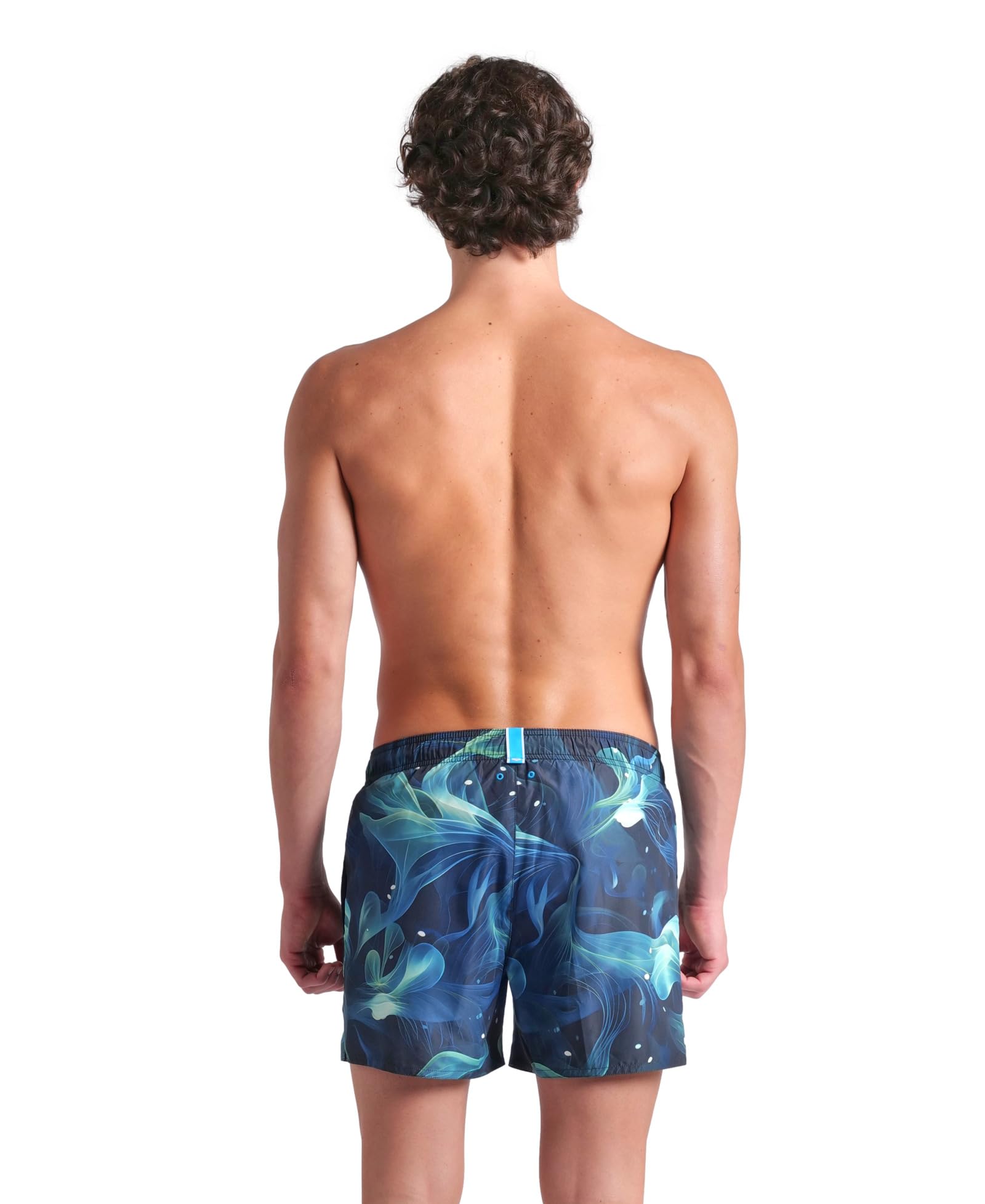 arena-water-prints-beach-short-uomo-swimming-pool-tasche-laterali image 2