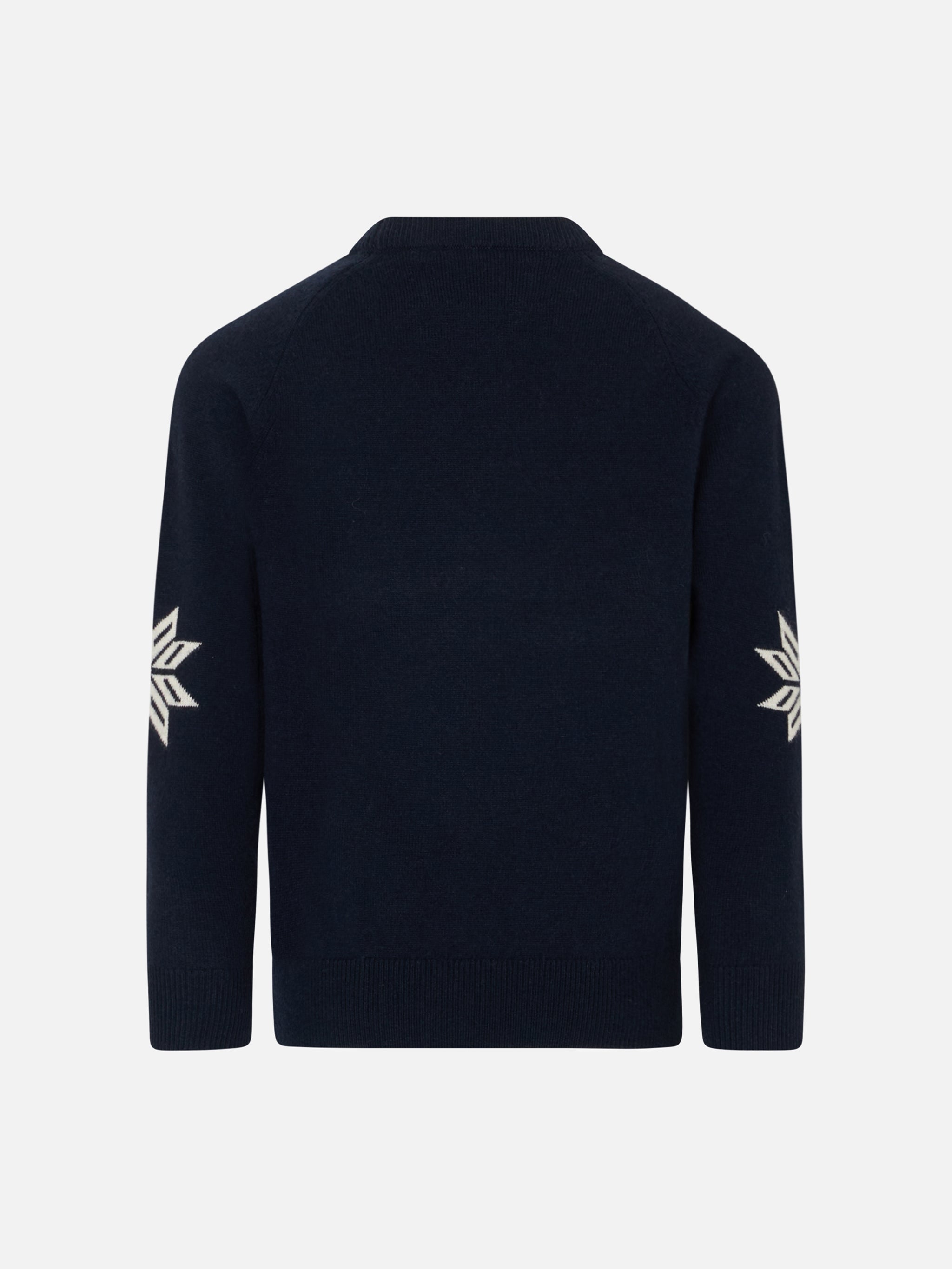 mc2-saint-barth-dou-maglione-girocollo-bambino-st-barth-ski-club-blu image 3
