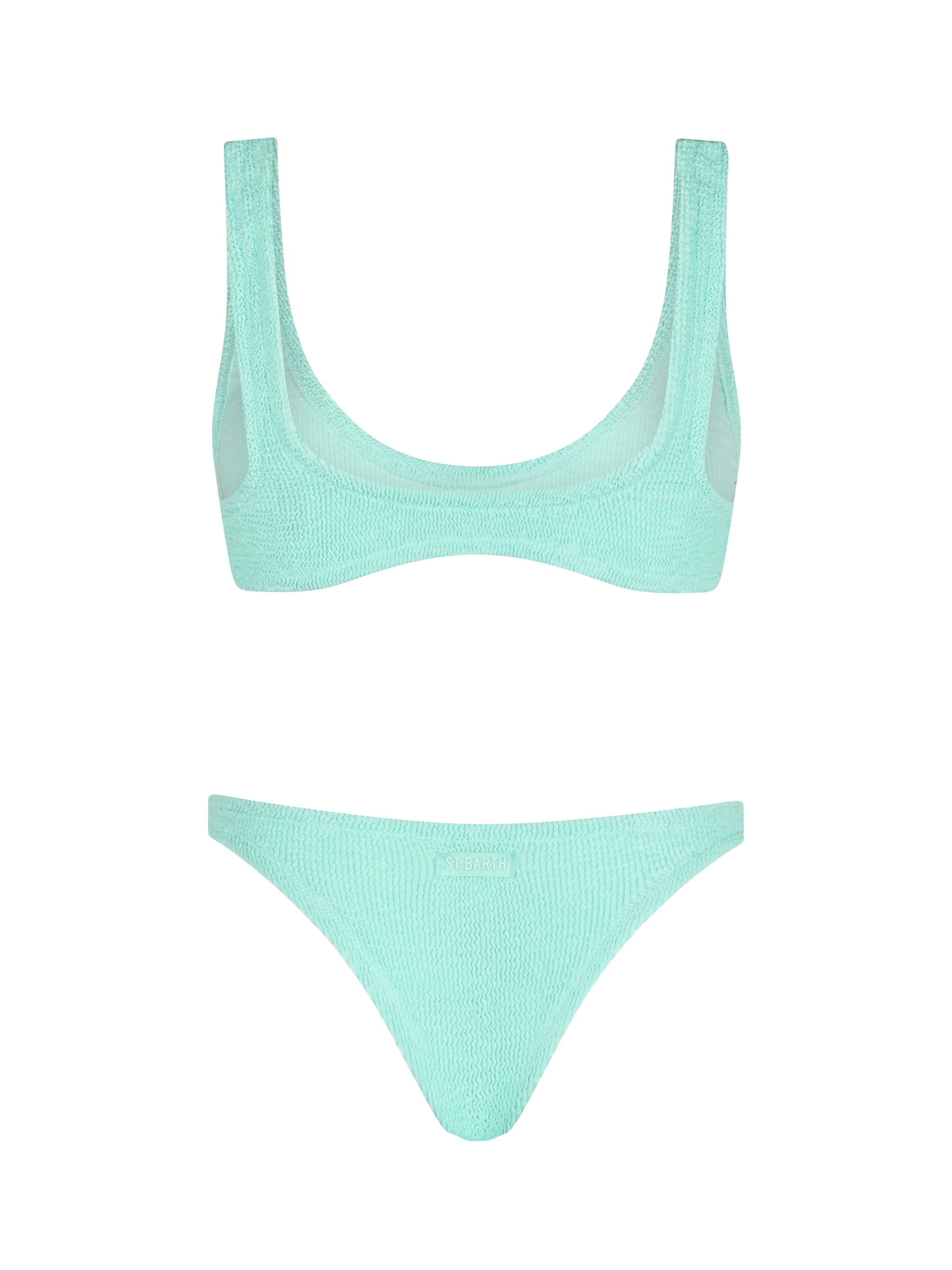 mc2-saint-barth-pamy-naomi-bikini-bralette-crinkle-verde-salvia-donna image 3