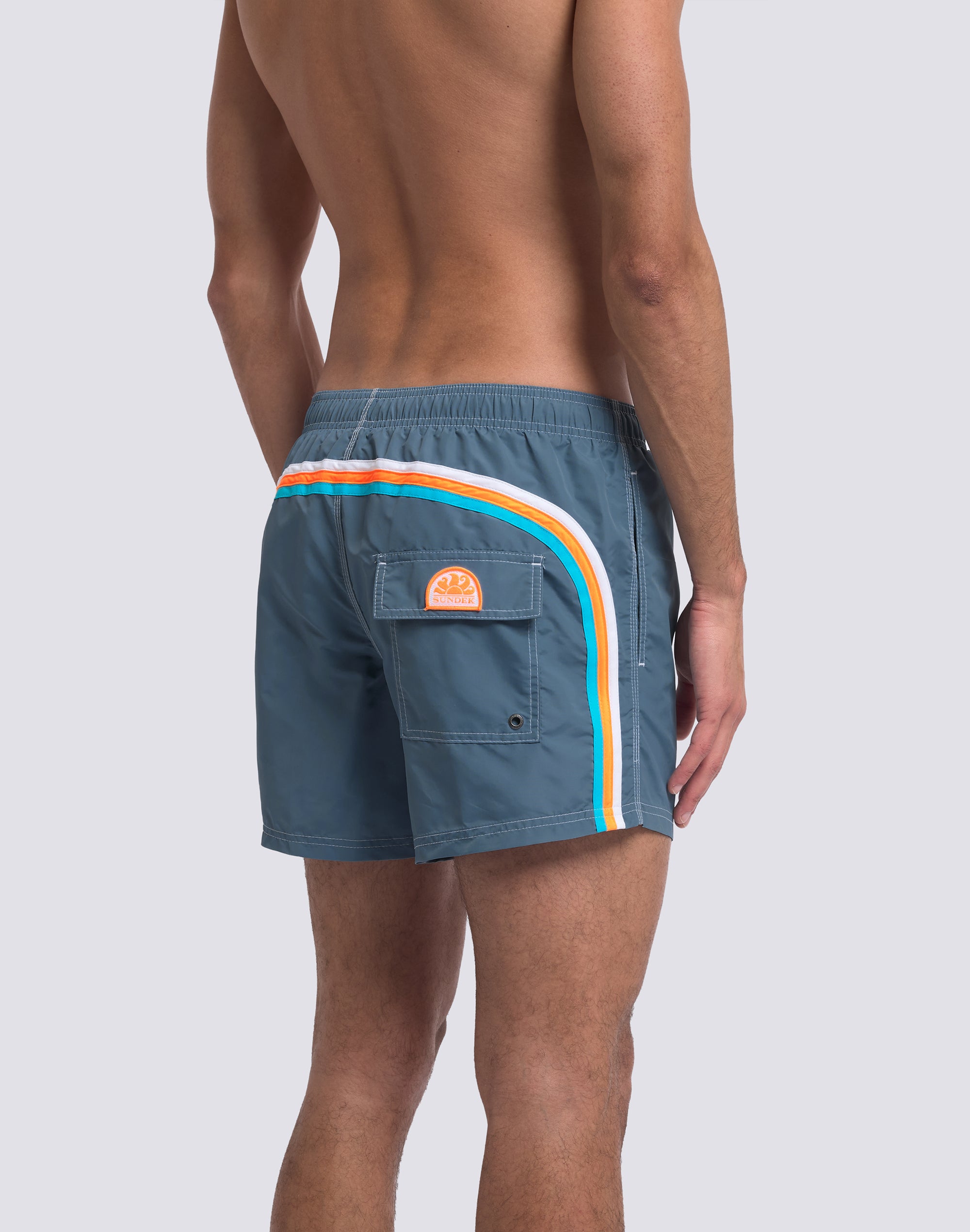 sundek-m504bdta100-costume-uomo-corto-iconic-taffeta image 5