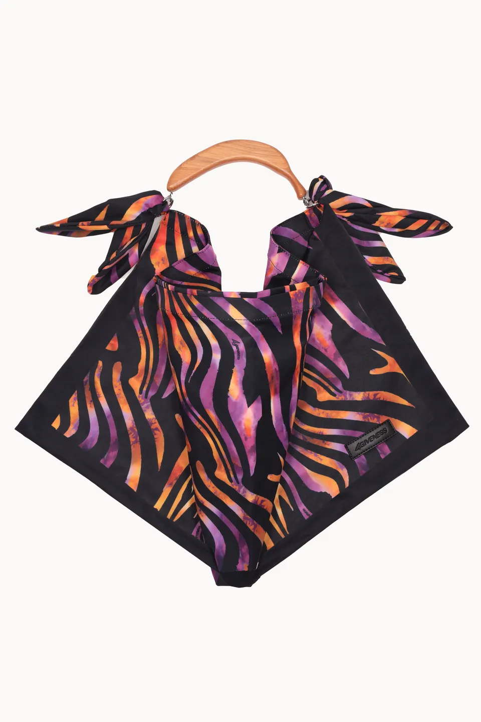 4giveness-bag-fazzoletto-in-raso-nature-borsa-mare image 1