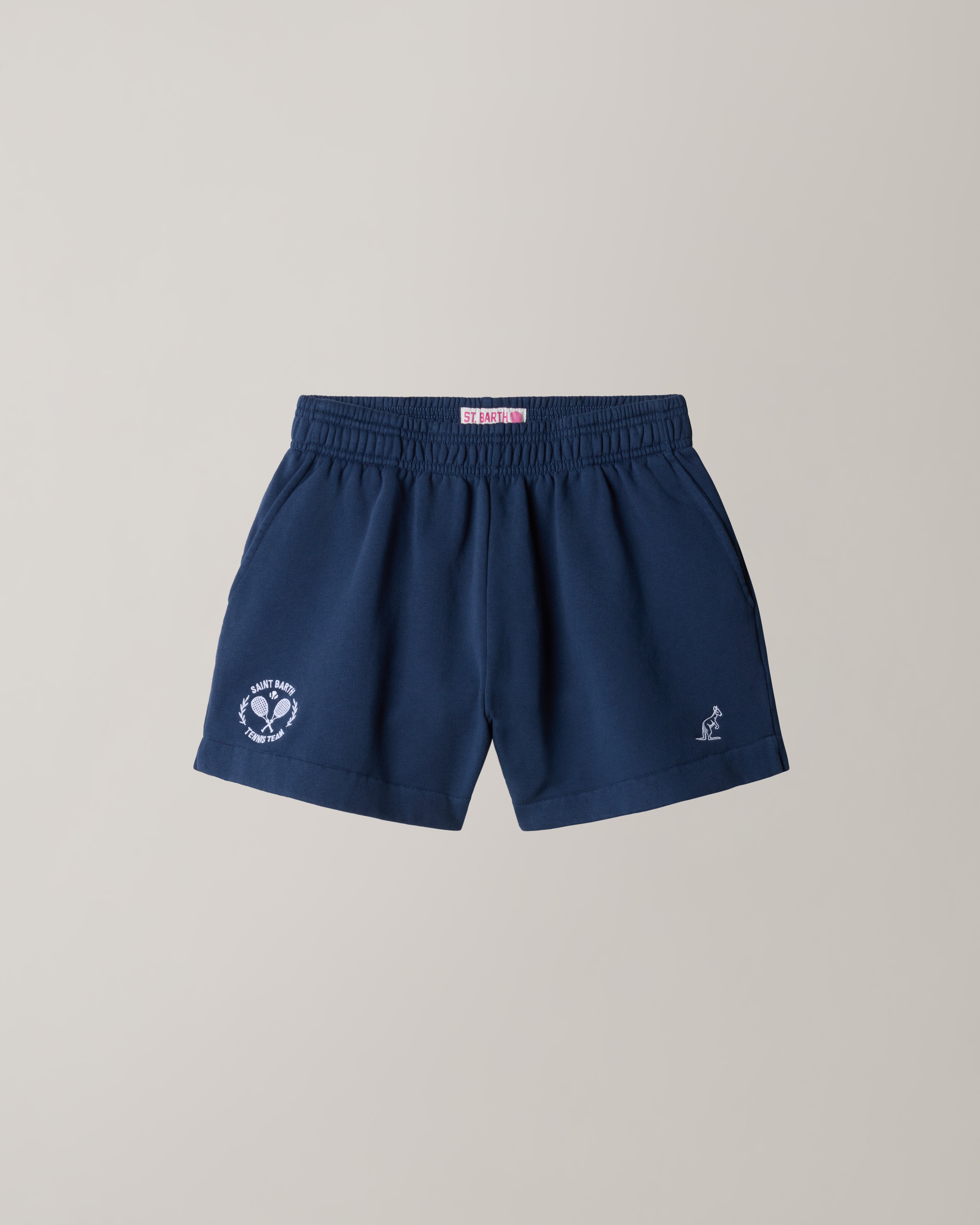 australian-short-cate-bianco-cotone-saint-barth-tennis-club image 1