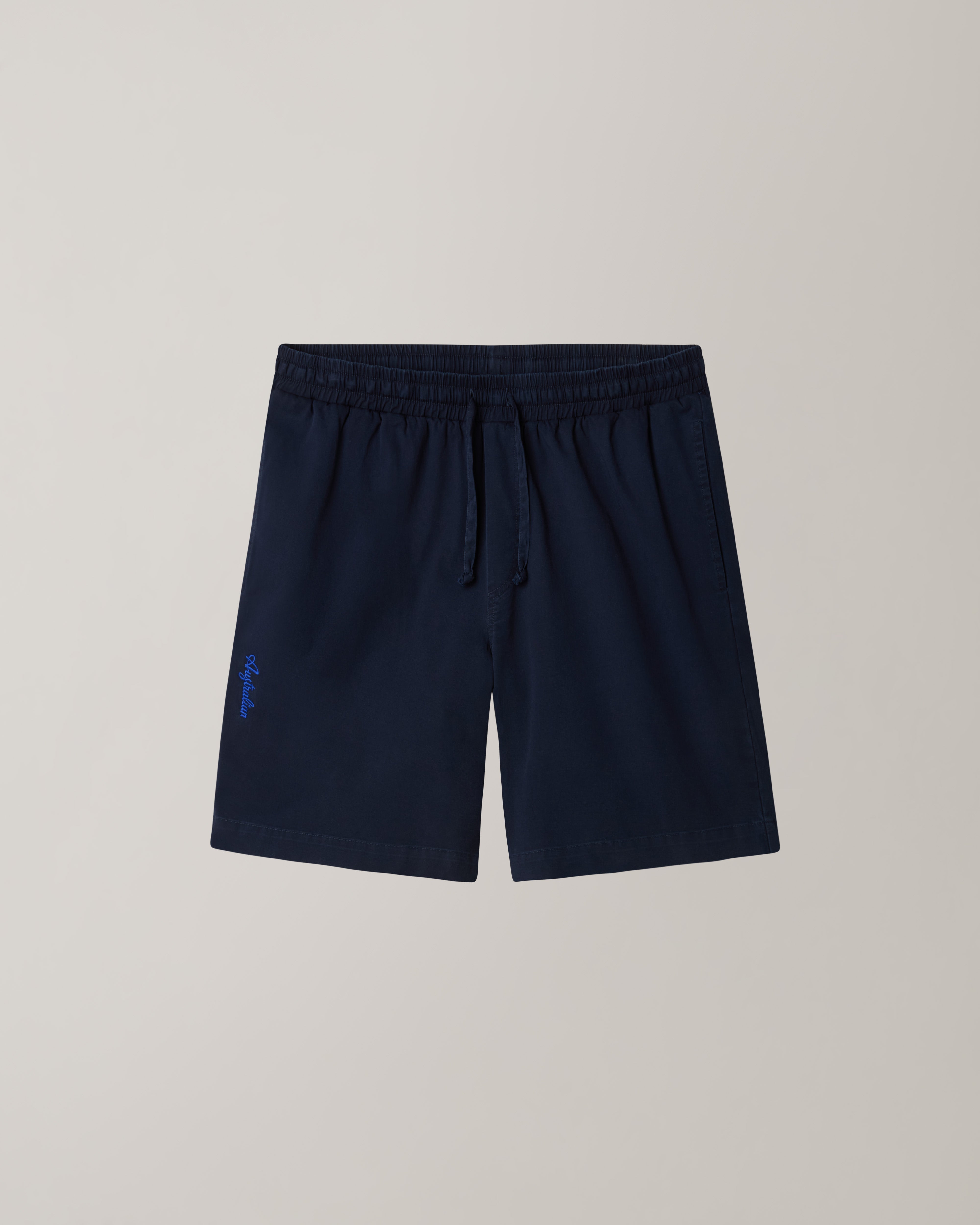australian-doric-twill-short-short-in-cotton-twill-eclipse-blue image 1