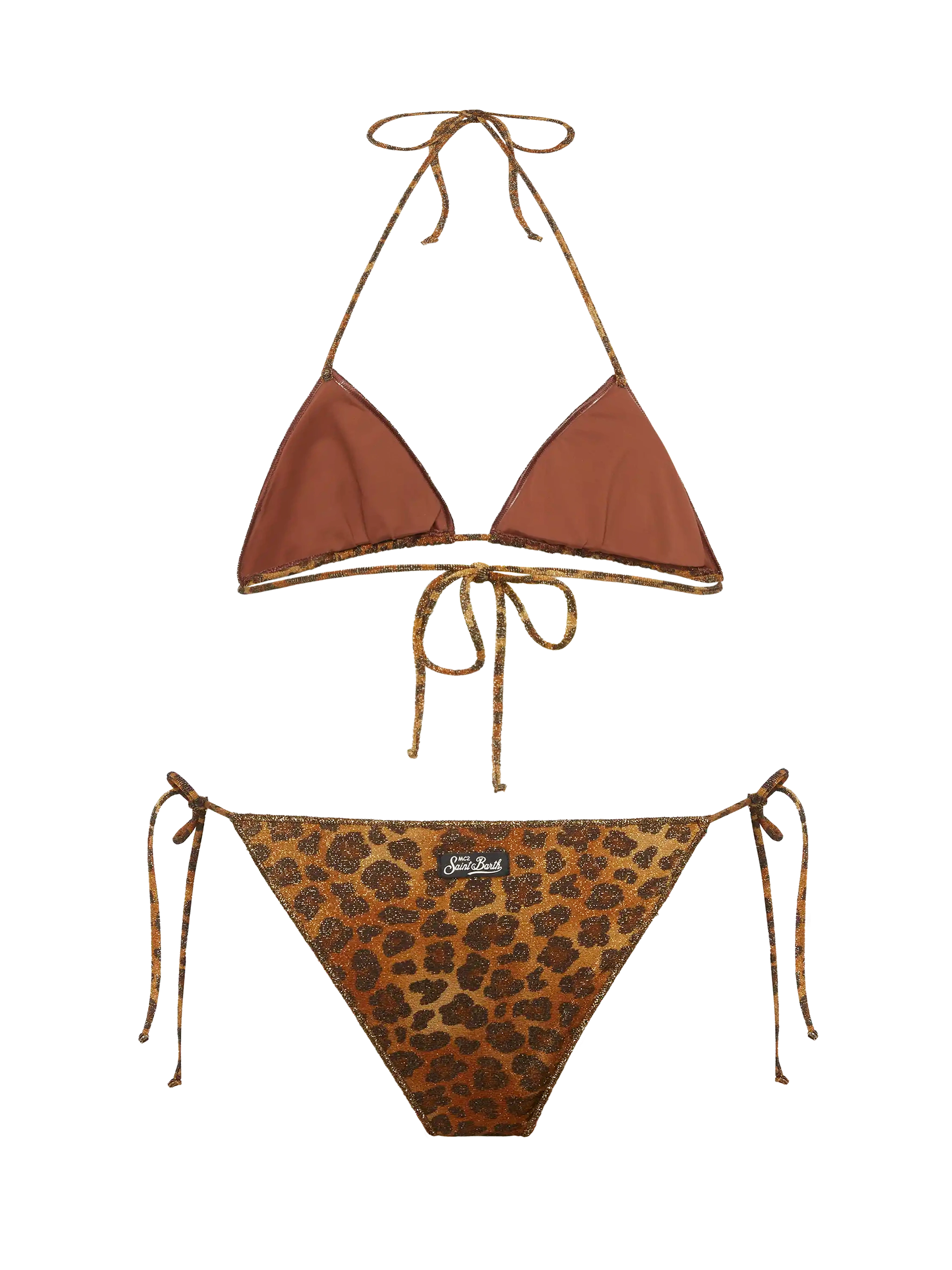 bikini-donna-mc2-saint-barth-leah-marielle-lurex-con-stampa-animalier image 6