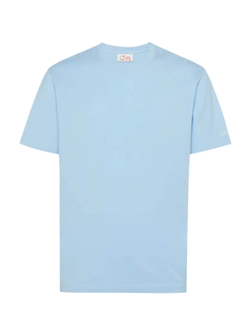 mc2-saint-barth-dover-t-shirt-jersey-cotone-organico-azzurro-chiaro-uomo image 1