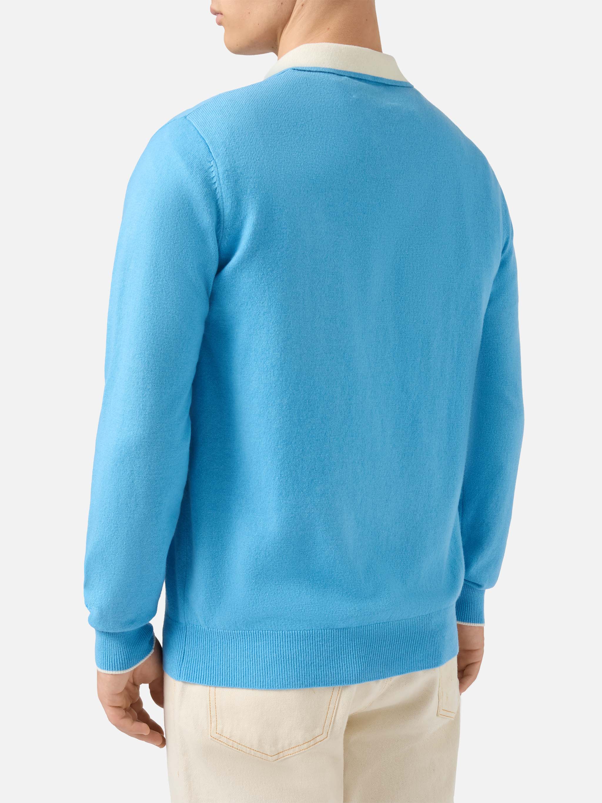 mc2-saint-barth-belmont-light-polo-maglia-azzurra-patch-lazio-special-edition image 3