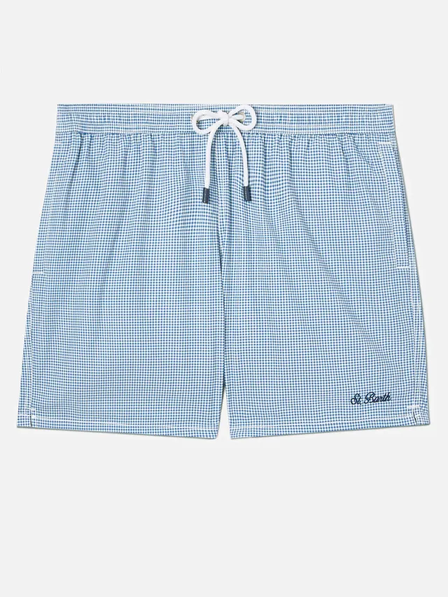 mc2-saint-barth-costume-mare-patmos-seersucker-vichy-blu-e-bianco-uomo image 1