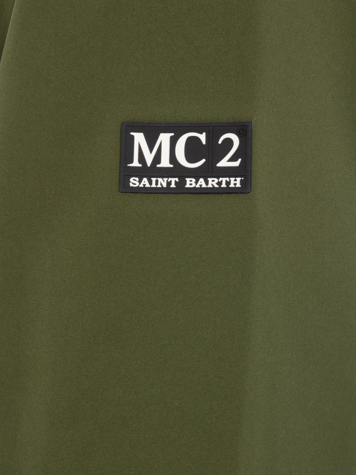 mc2-saint-barth-giacca-parson-in-tessuto-tecnico-3-layer-verde-militare image 7