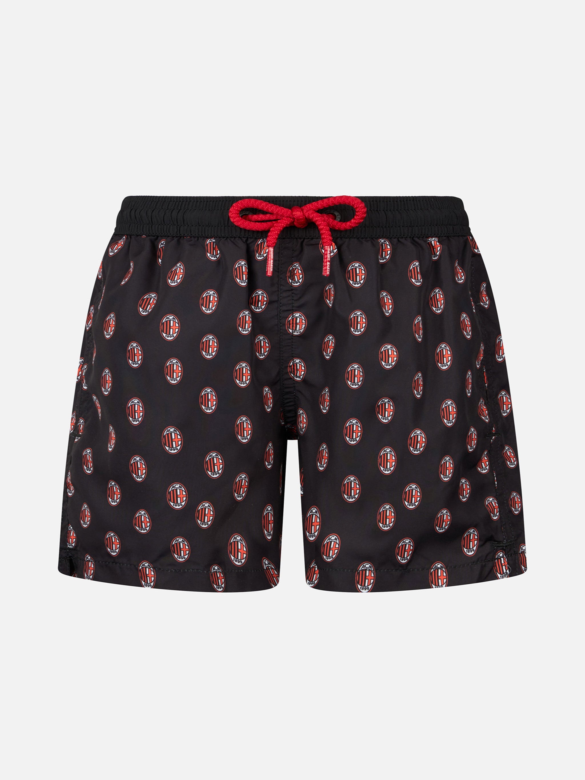 mc2-saint-barth-jean-lighting-costume-bambino-nero-stampa-milan-ac-milan-special image 1
