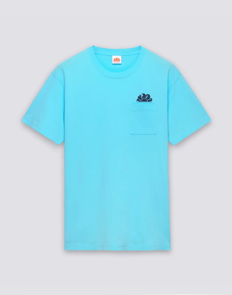 sundek-t-shirt-uomo-con-tasca-m609tej7800-regular-fit image 1