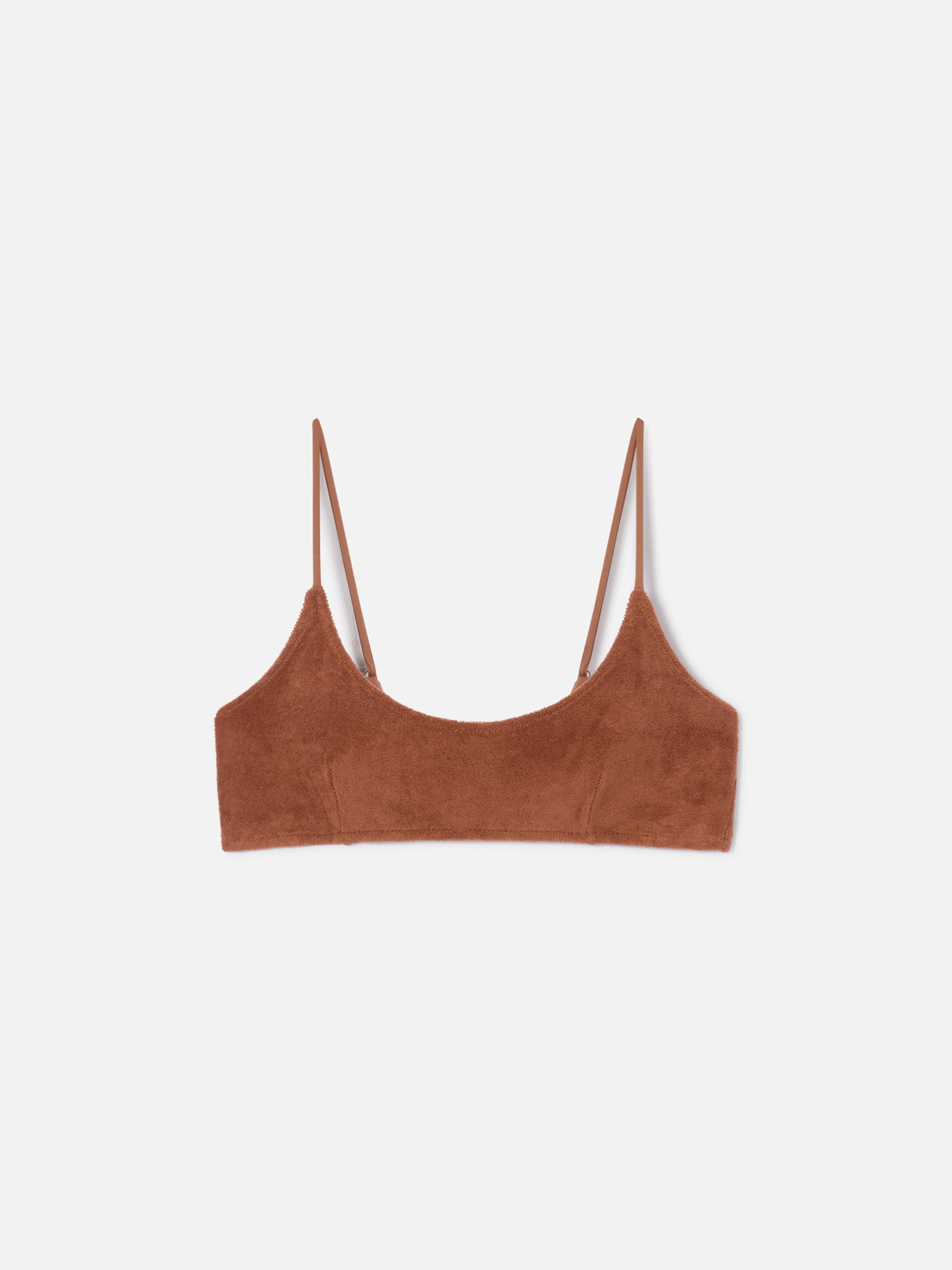 mc2-saint-barth-top-bikini-judy-bralette-marrone-in-spugna-tinta-unita image 1