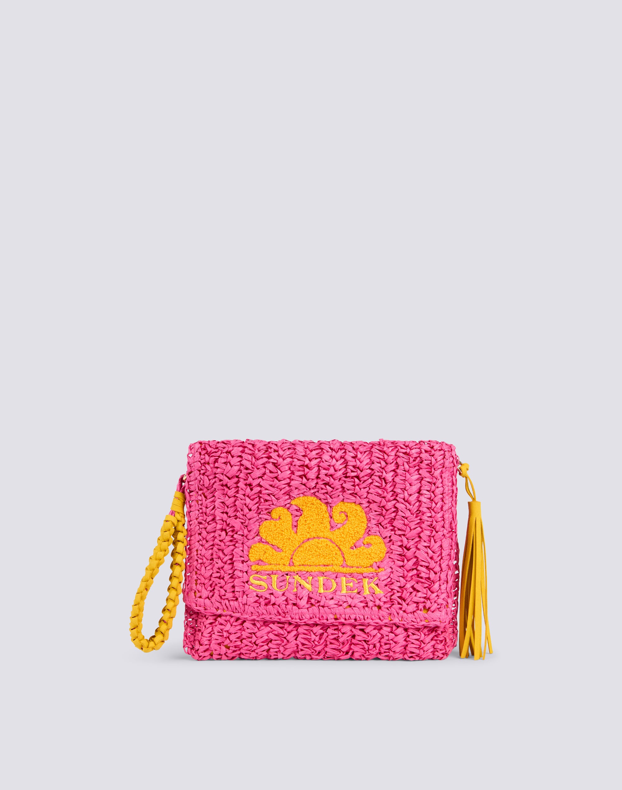sundek-gabi-pochette-in-paper-straw-con-zip-e-logo-spugna image 1